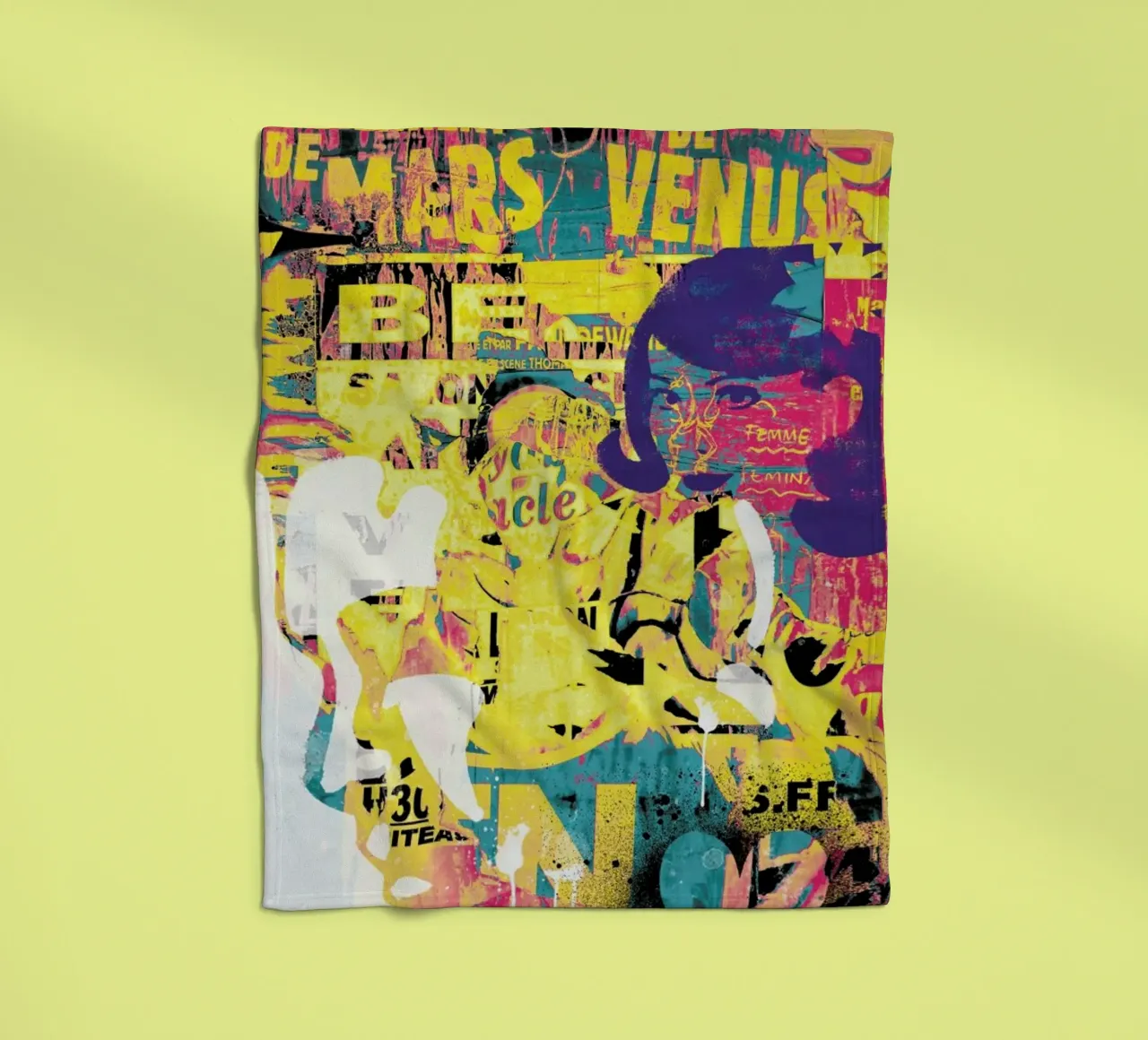 Mars and Venus coperta in pile da Andy Bridge