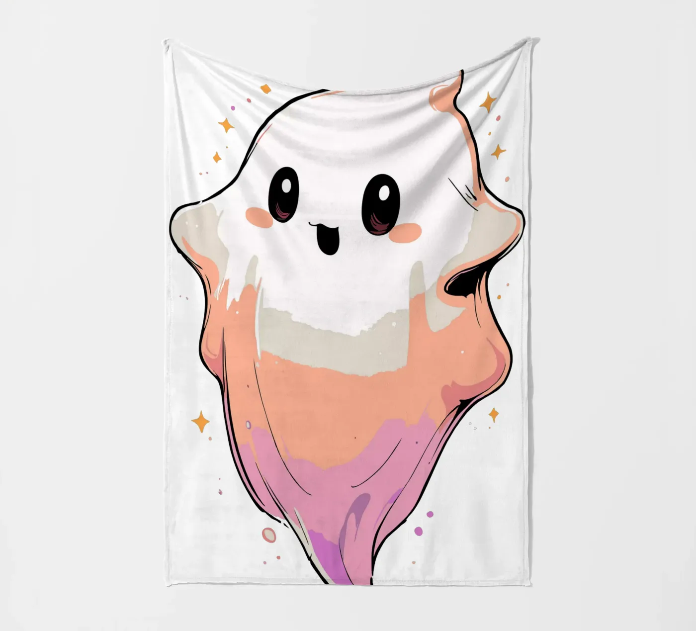 Fantôme plaid polaire de artdesign1985