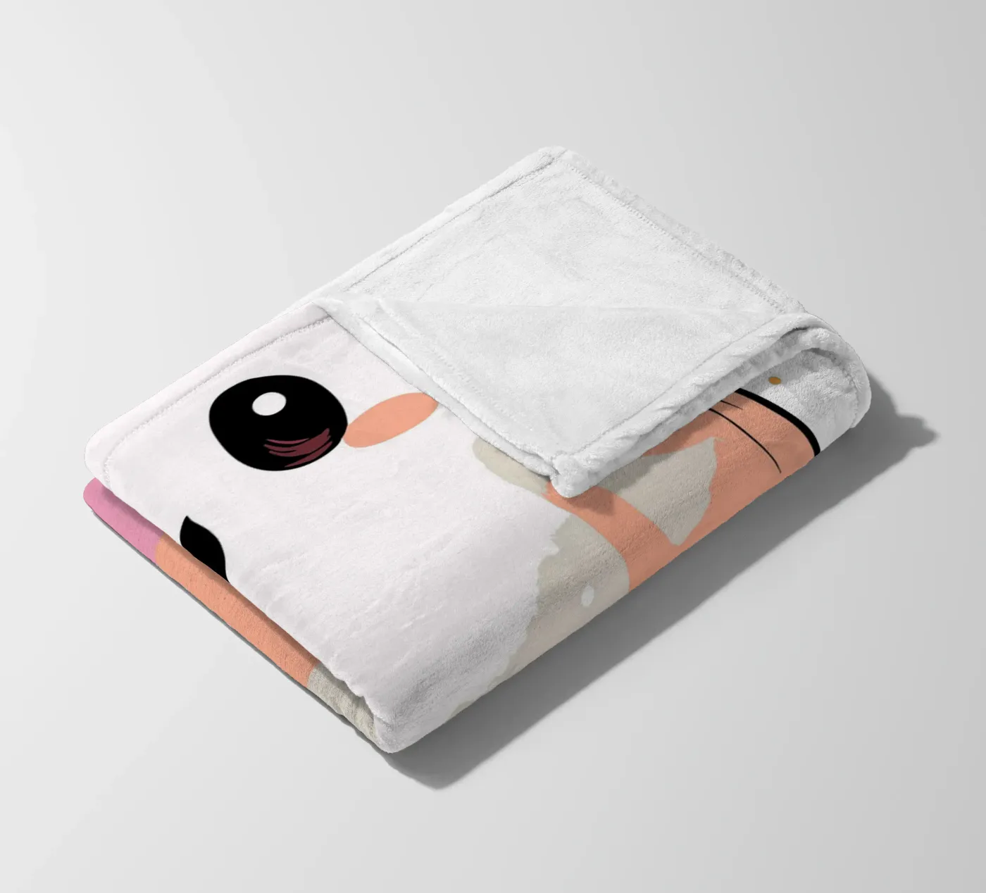 Ghost fleece blanket by artdesign1985
