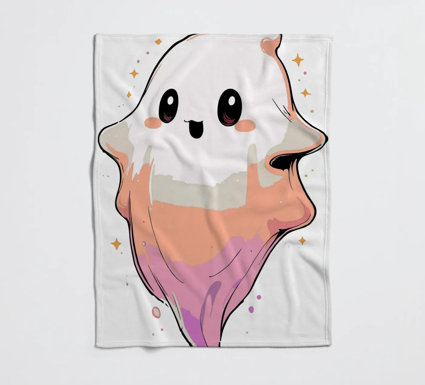 Fantôme plaid polaire de artdesign1985