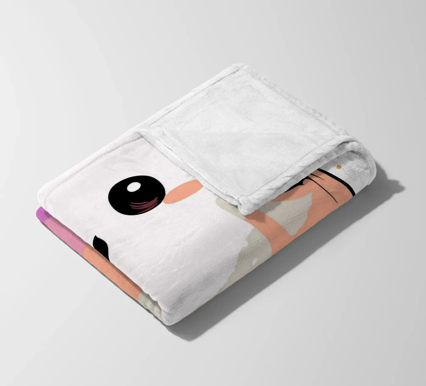 Ghost fleece blanket by artdesign1985