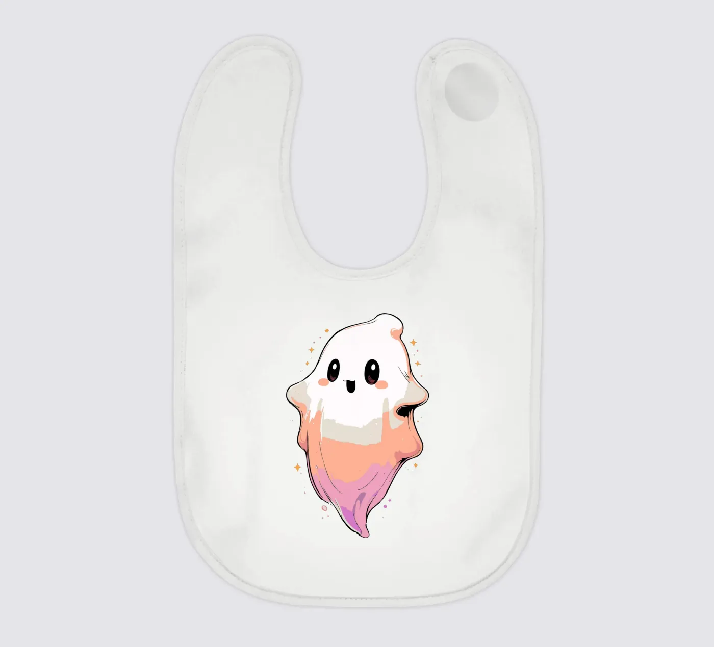 Ghost baby bib by artdesign1985