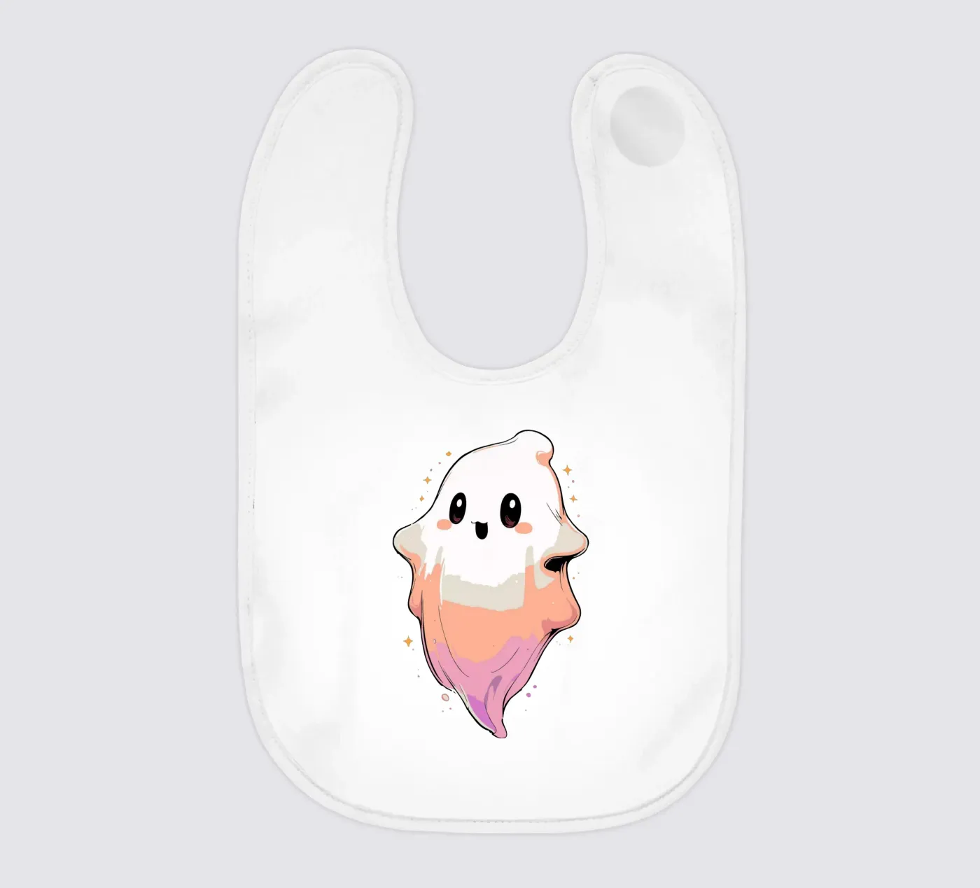 Ghost baby bib by artdesign1985