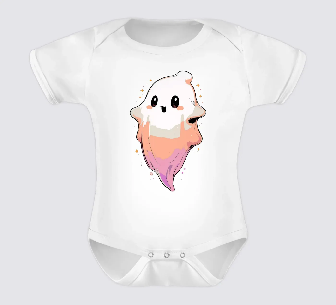 Fantasma body neonato maniche corte da artdesign1985