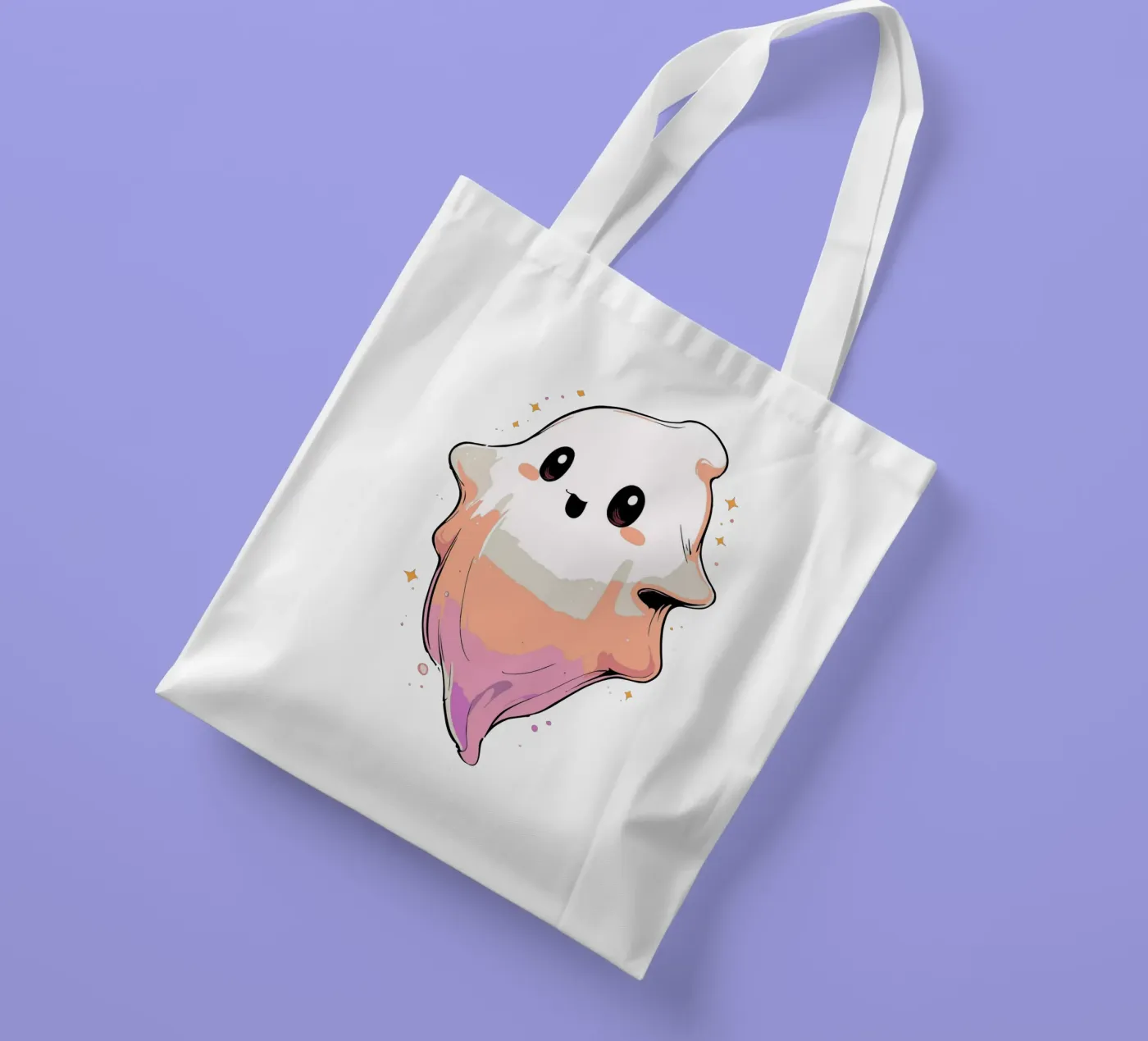 Ghost tote bag by artdesign1985