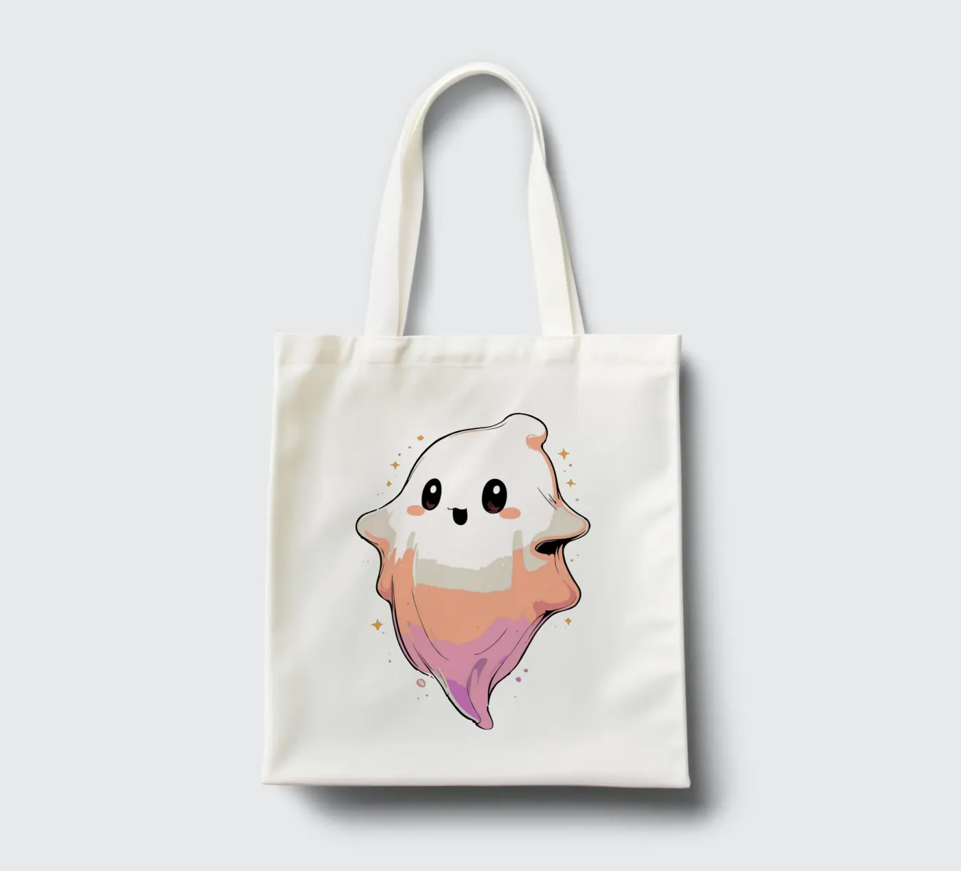 Ghost tote bag by artdesign1985