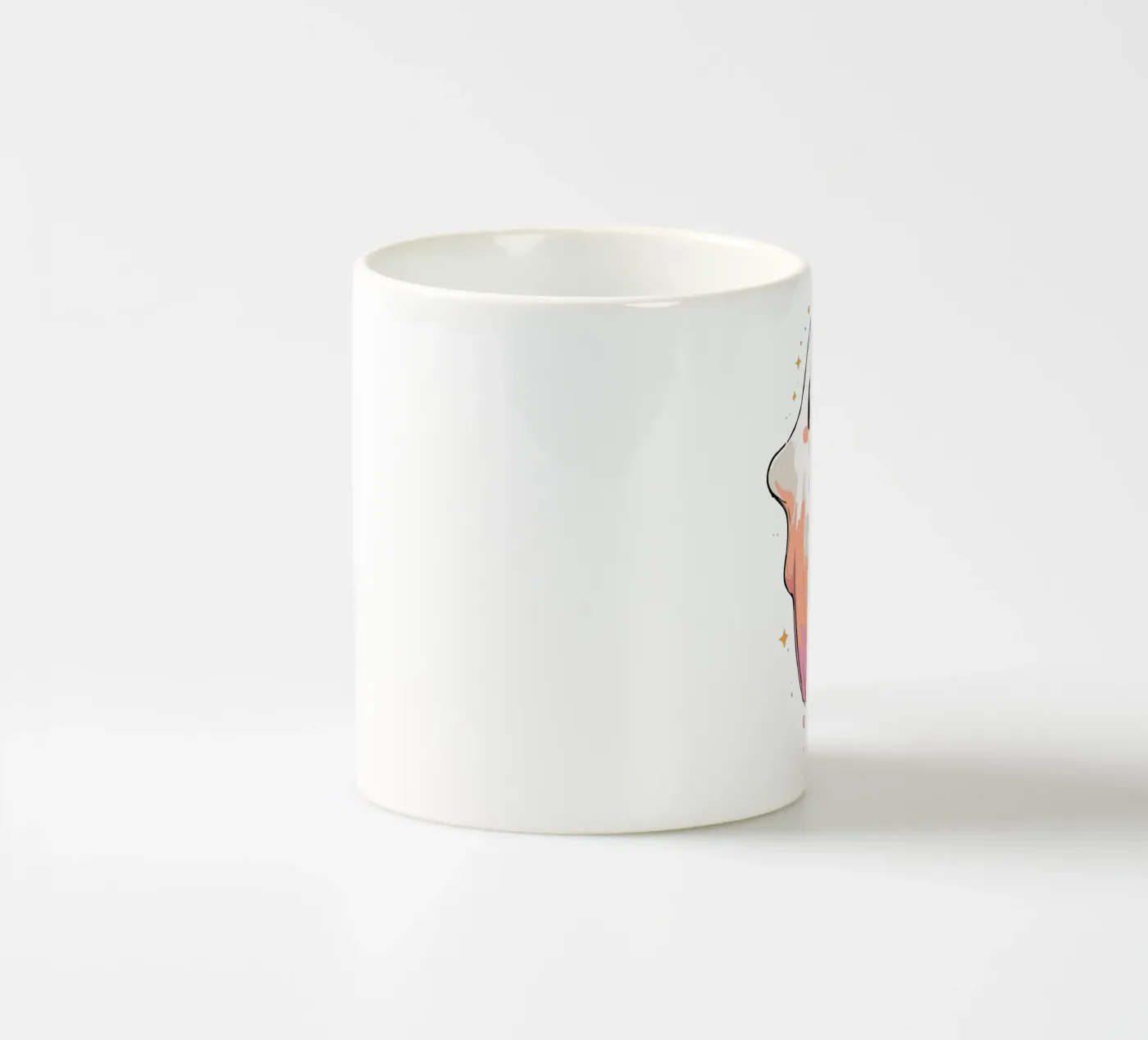Ghost ceramic mug by artdesign1985