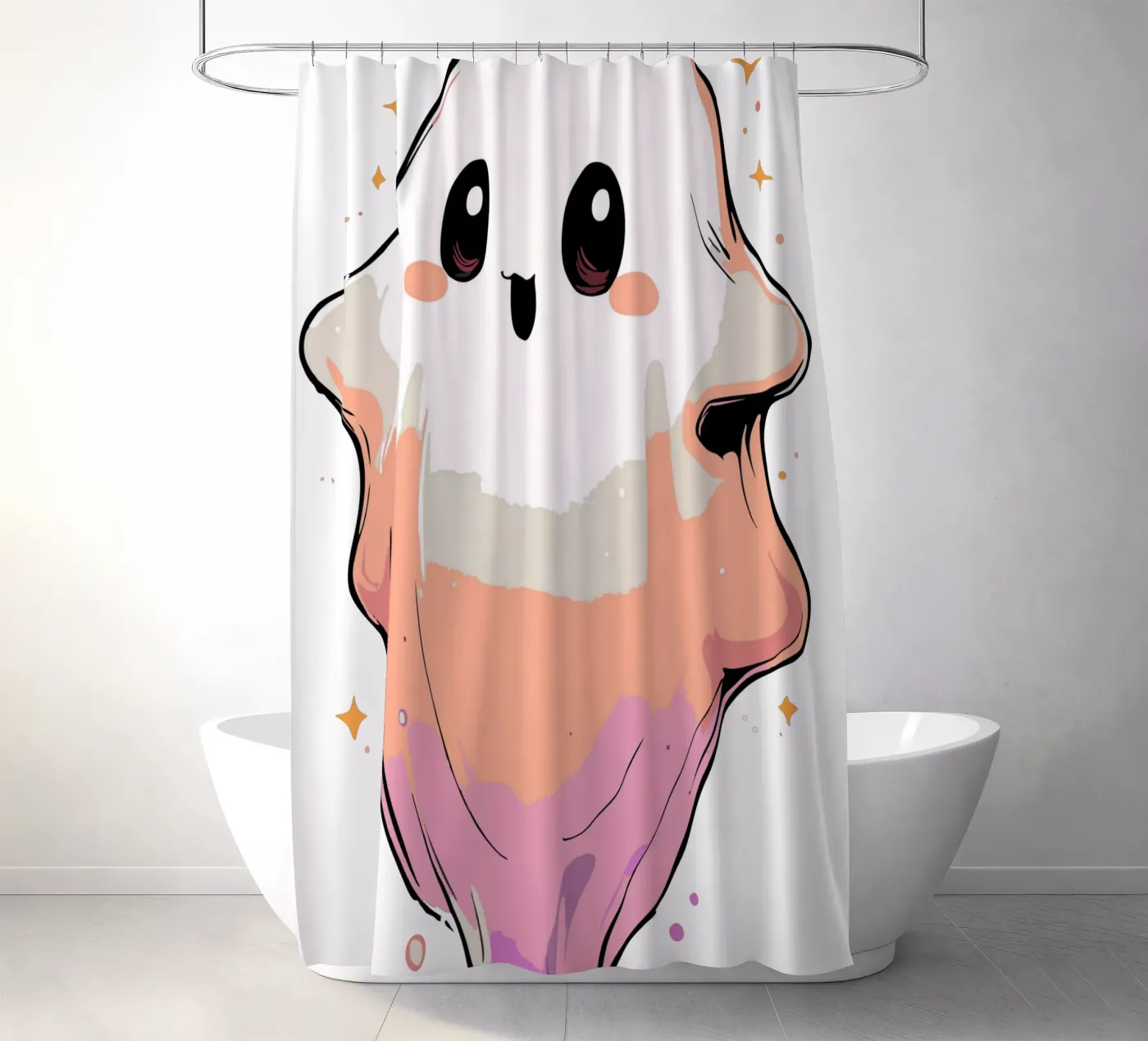 Ghost douchegordijn van artdesign1985