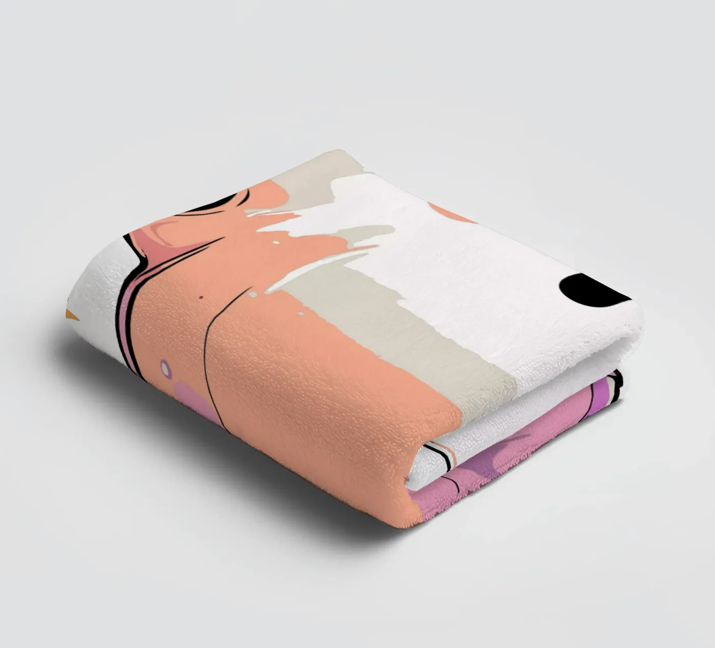 Ghost towel by artdesign1985