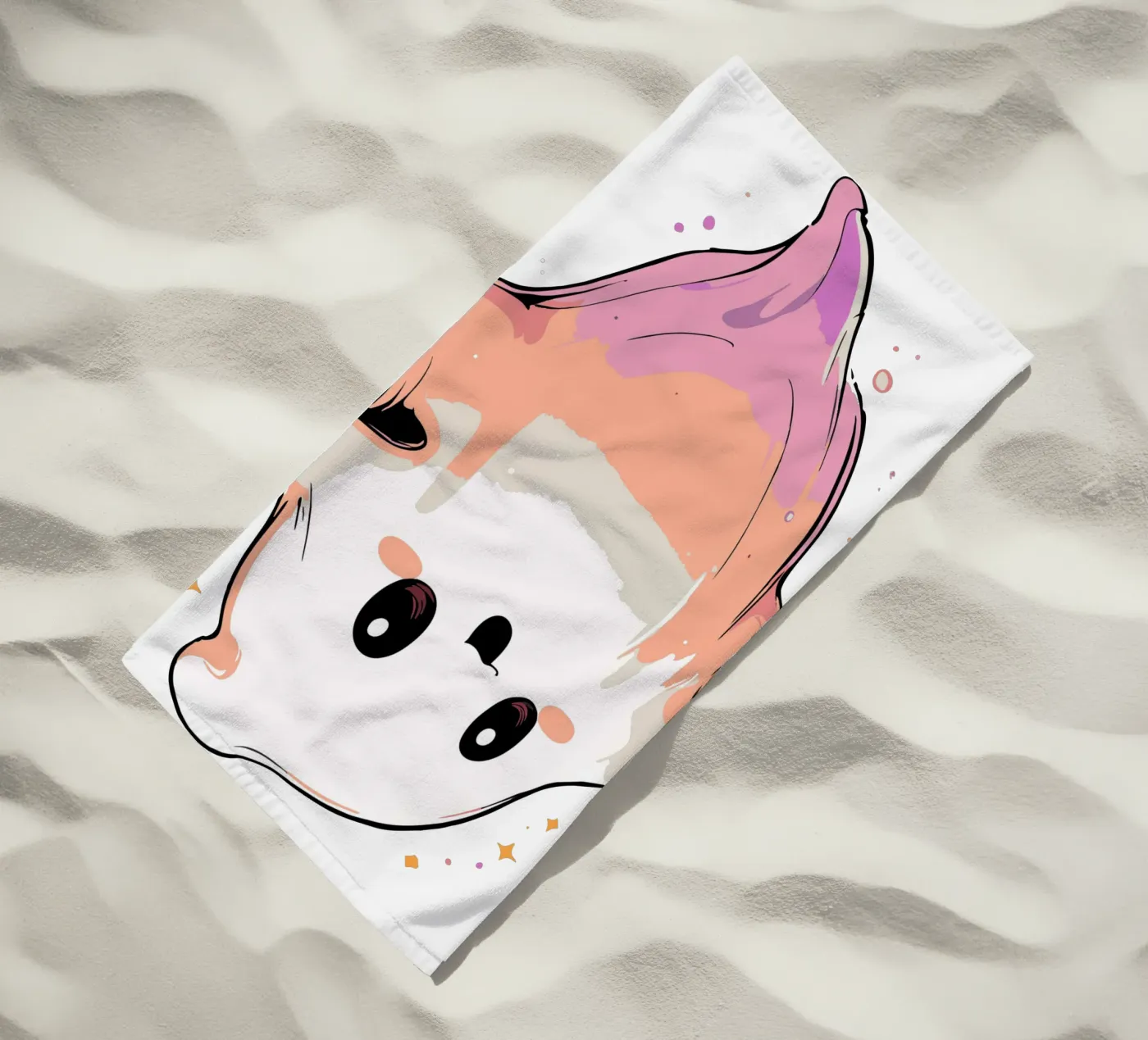 Ghost serviette de plage de artdesign1985