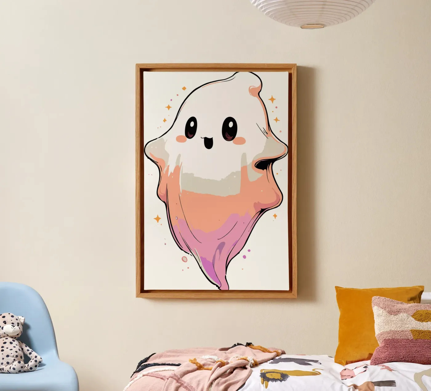 Ghost Leinwand von artdesign1985