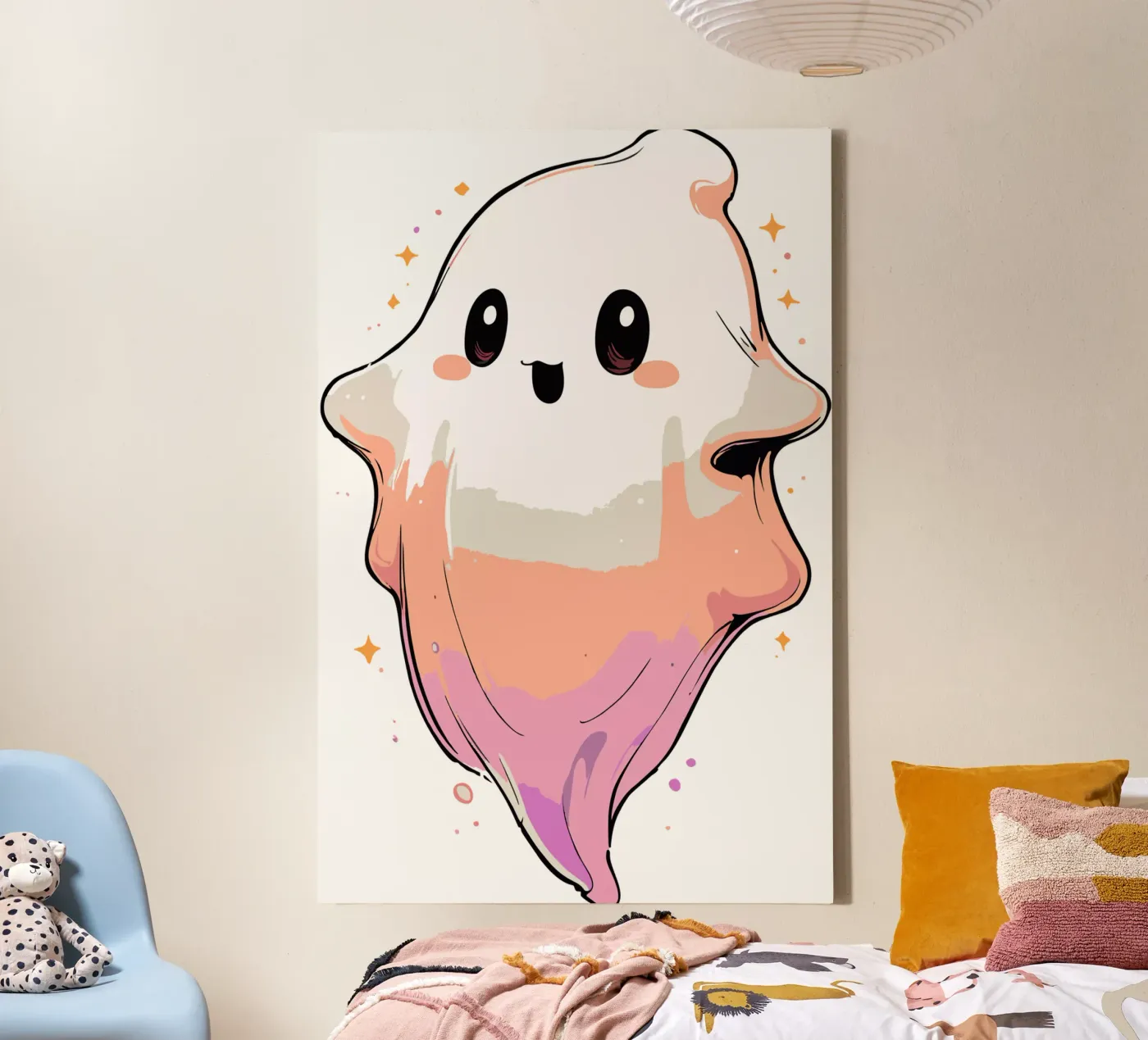 Ghost Leinwand von artdesign1985