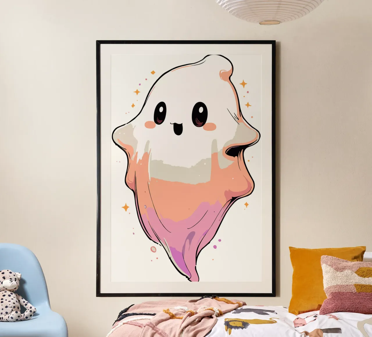 Fantasma poster con telaio in alluminio da artdesign1985