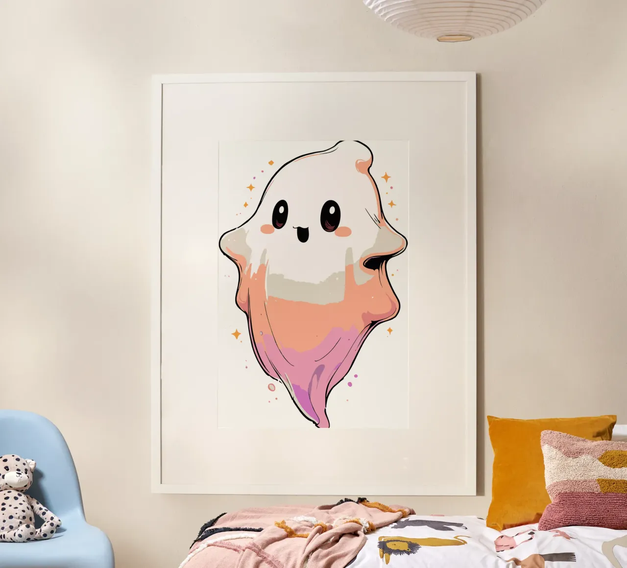 Fantasma poster con telaio in alluminio da artdesign1985