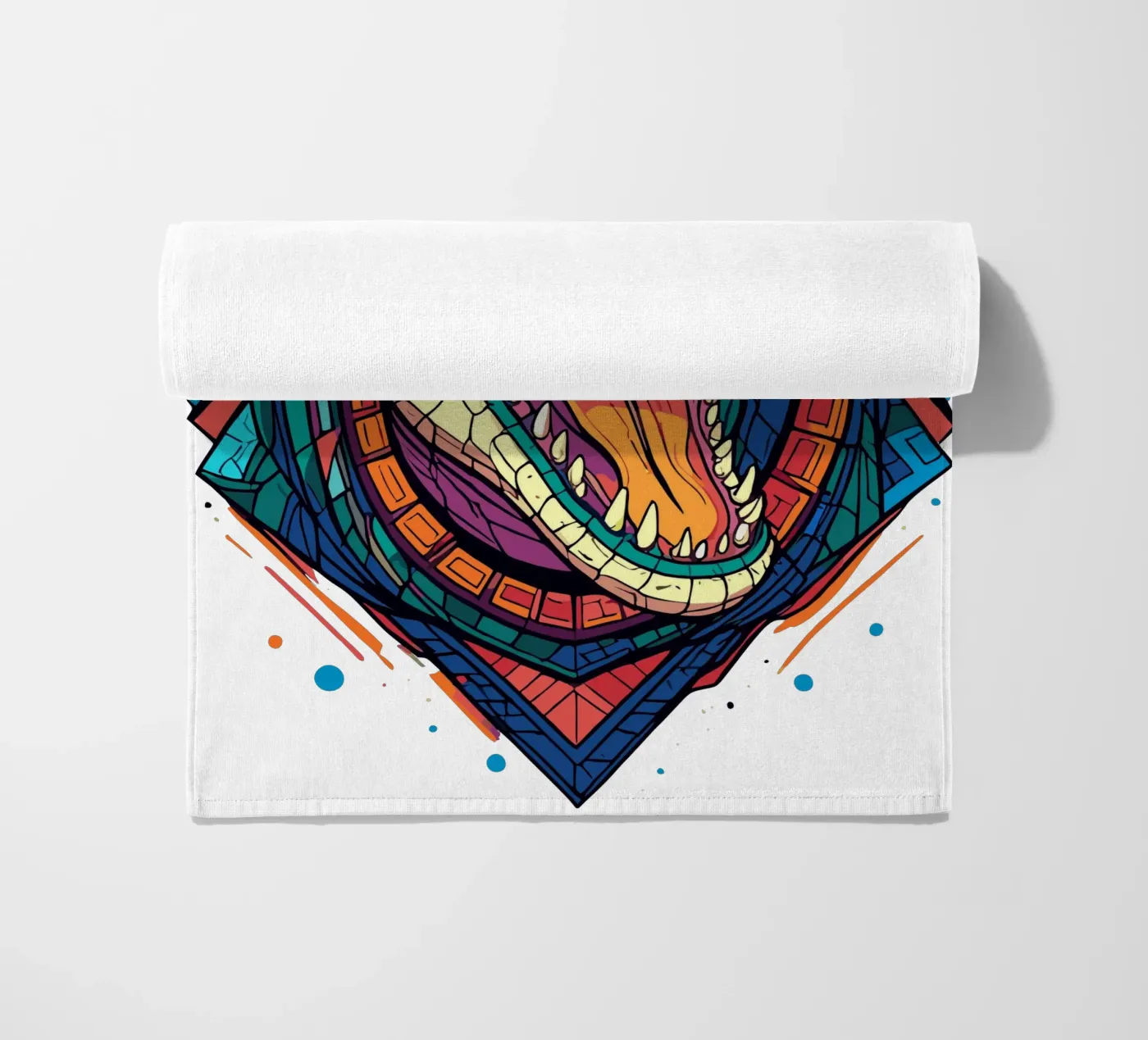 Coccodrillo telo mare da artdesign1985