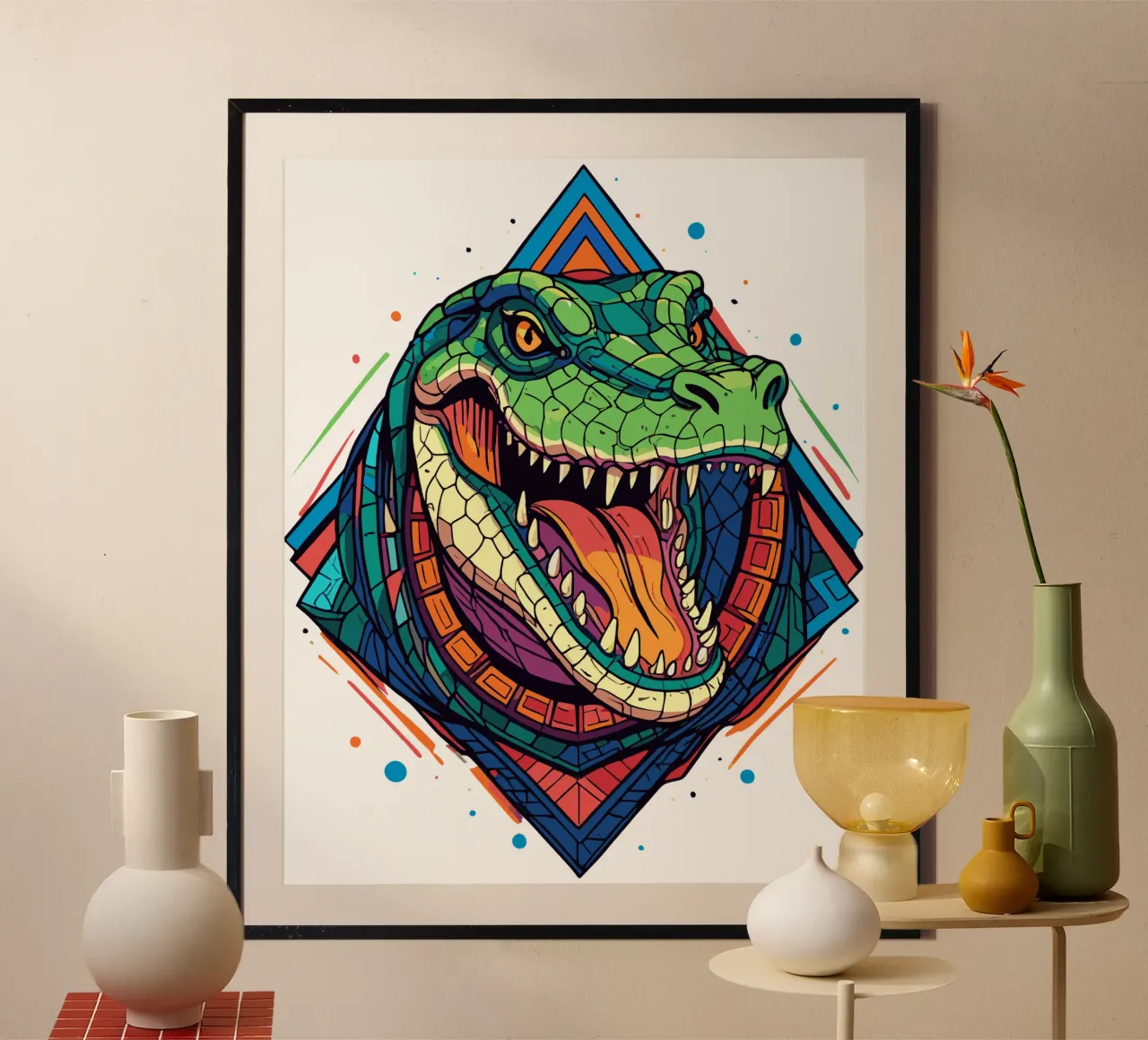 Coccodrillo poster da artdesign1985