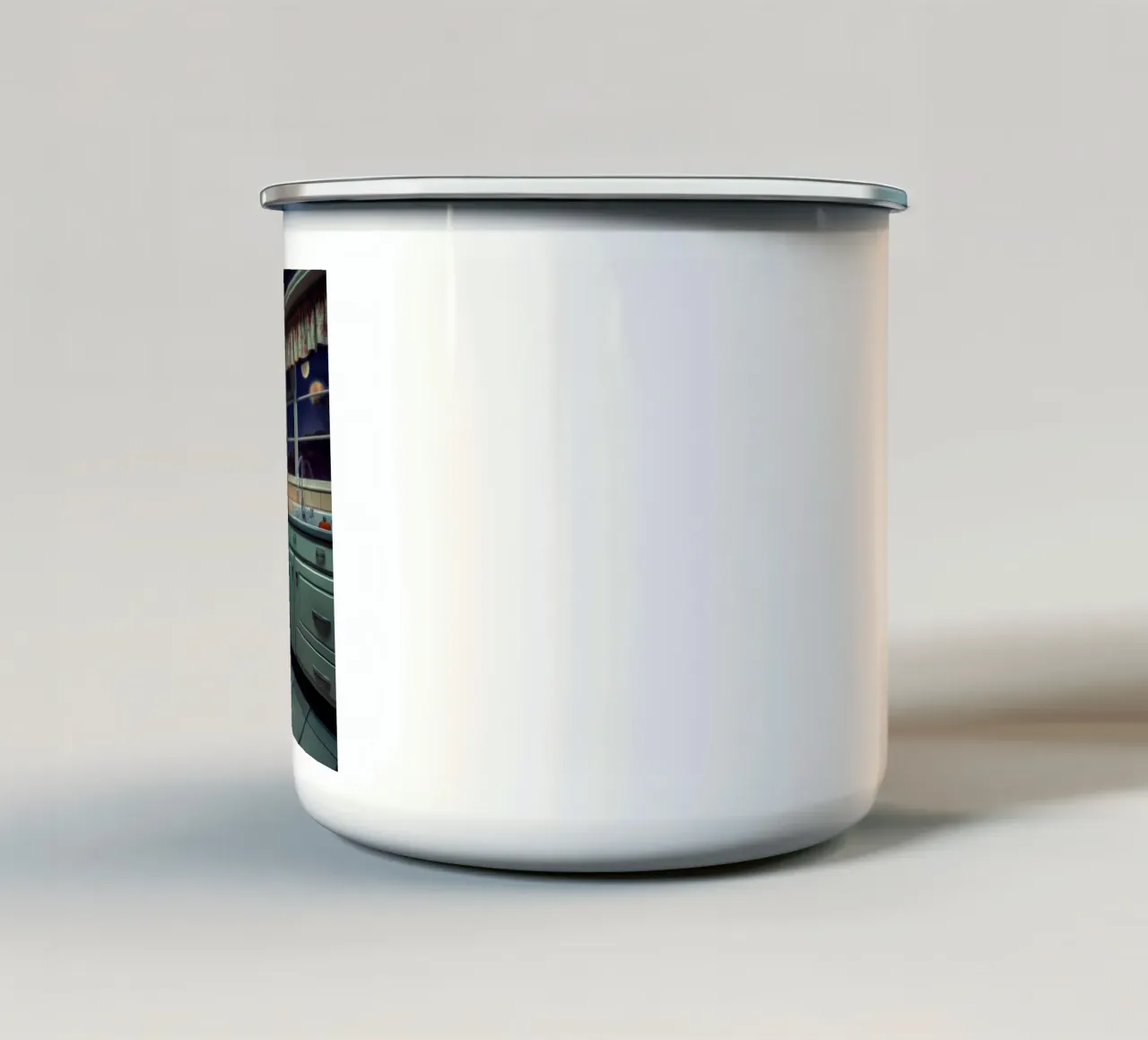Cold Storage tazza in smalto da Art Unleashed