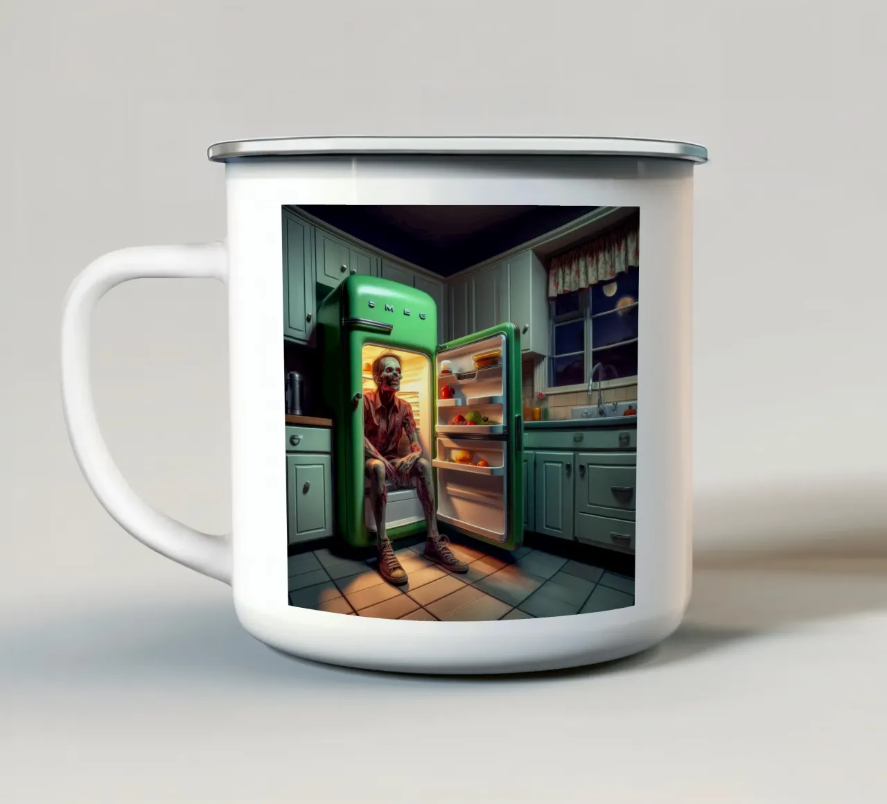 Cold Storage tazza in smalto da Art Unleashed