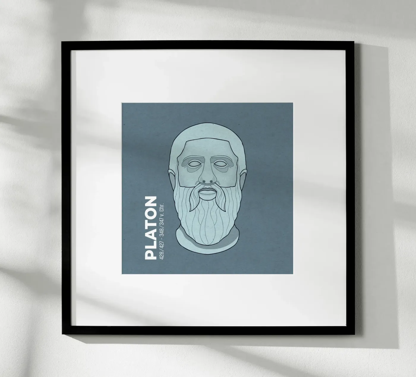 Platon poster van Face & Content