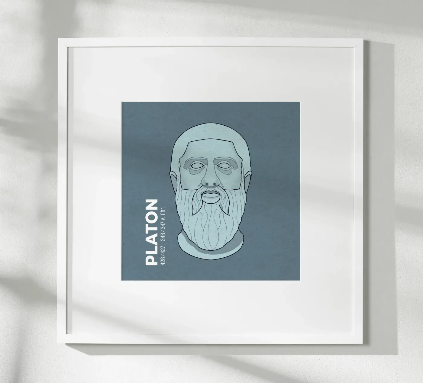 Platon poster van Face & Content