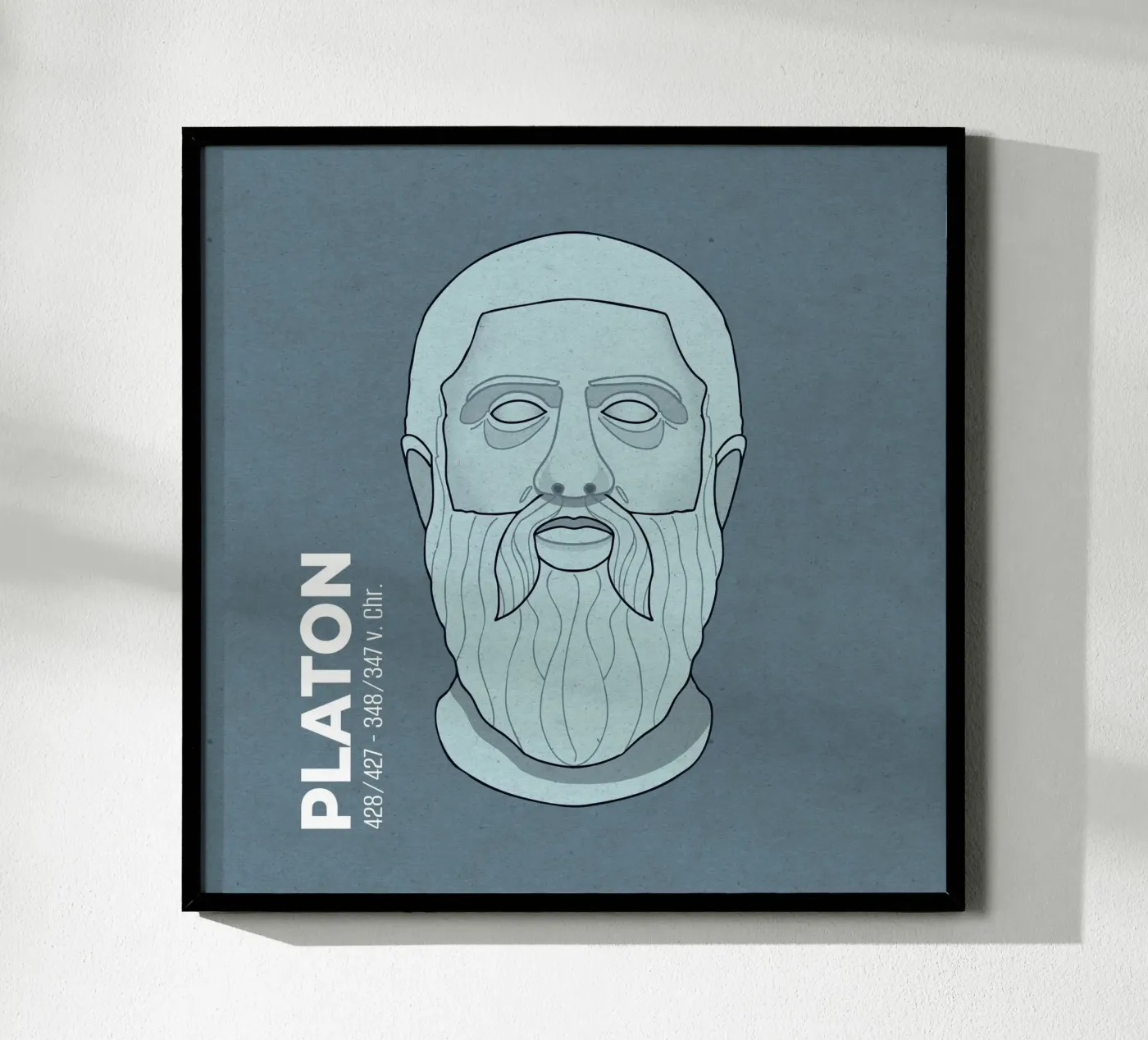 Platon poster van Face & Content