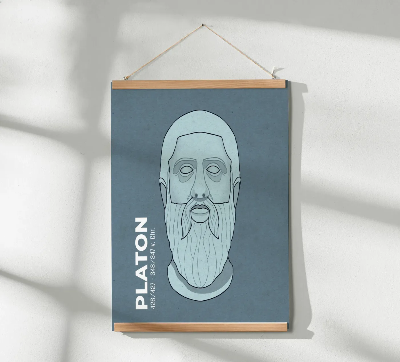 Platon poster van Face & Content