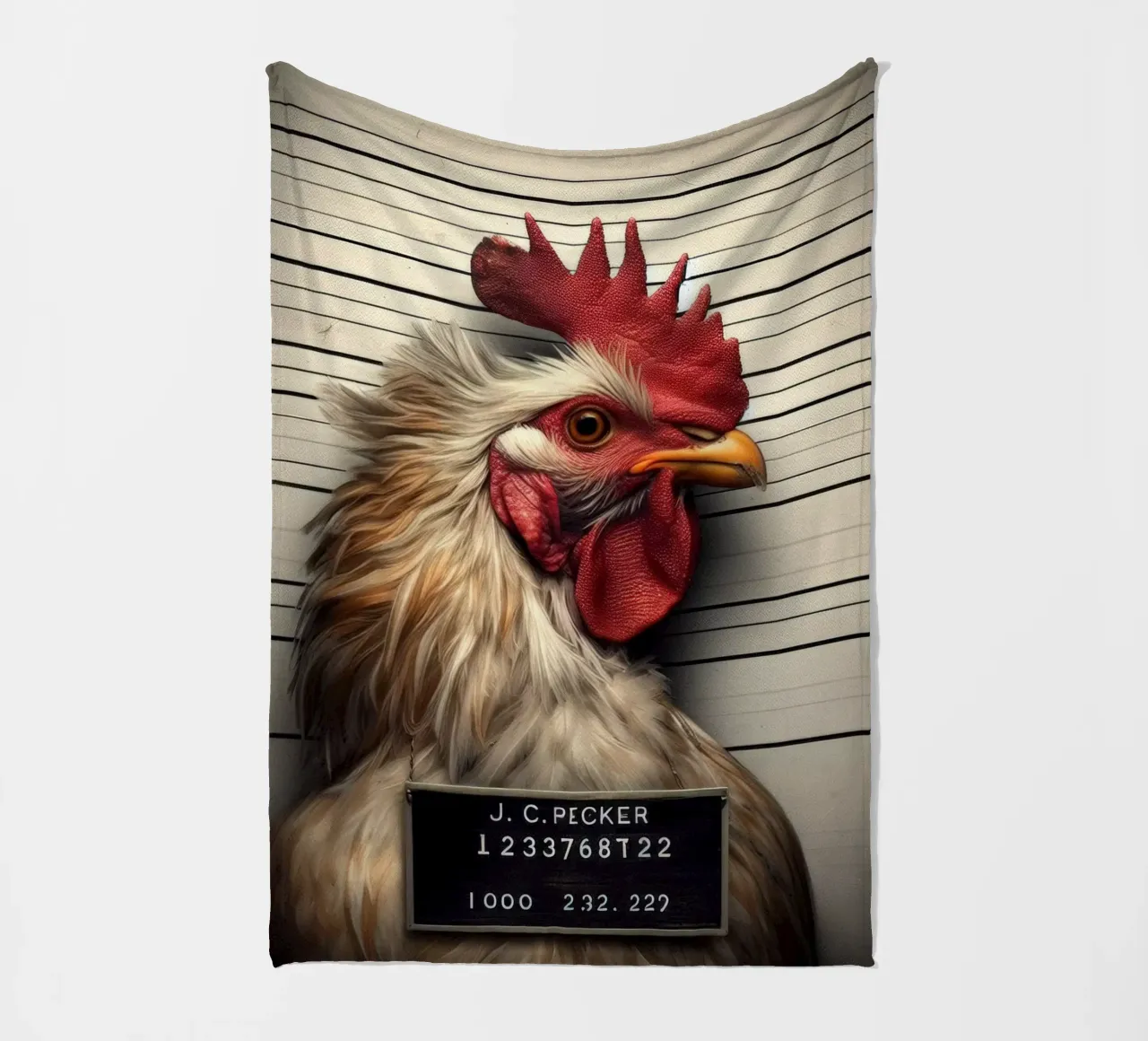J.C.Pecker coperta in pile da Art Unleashed