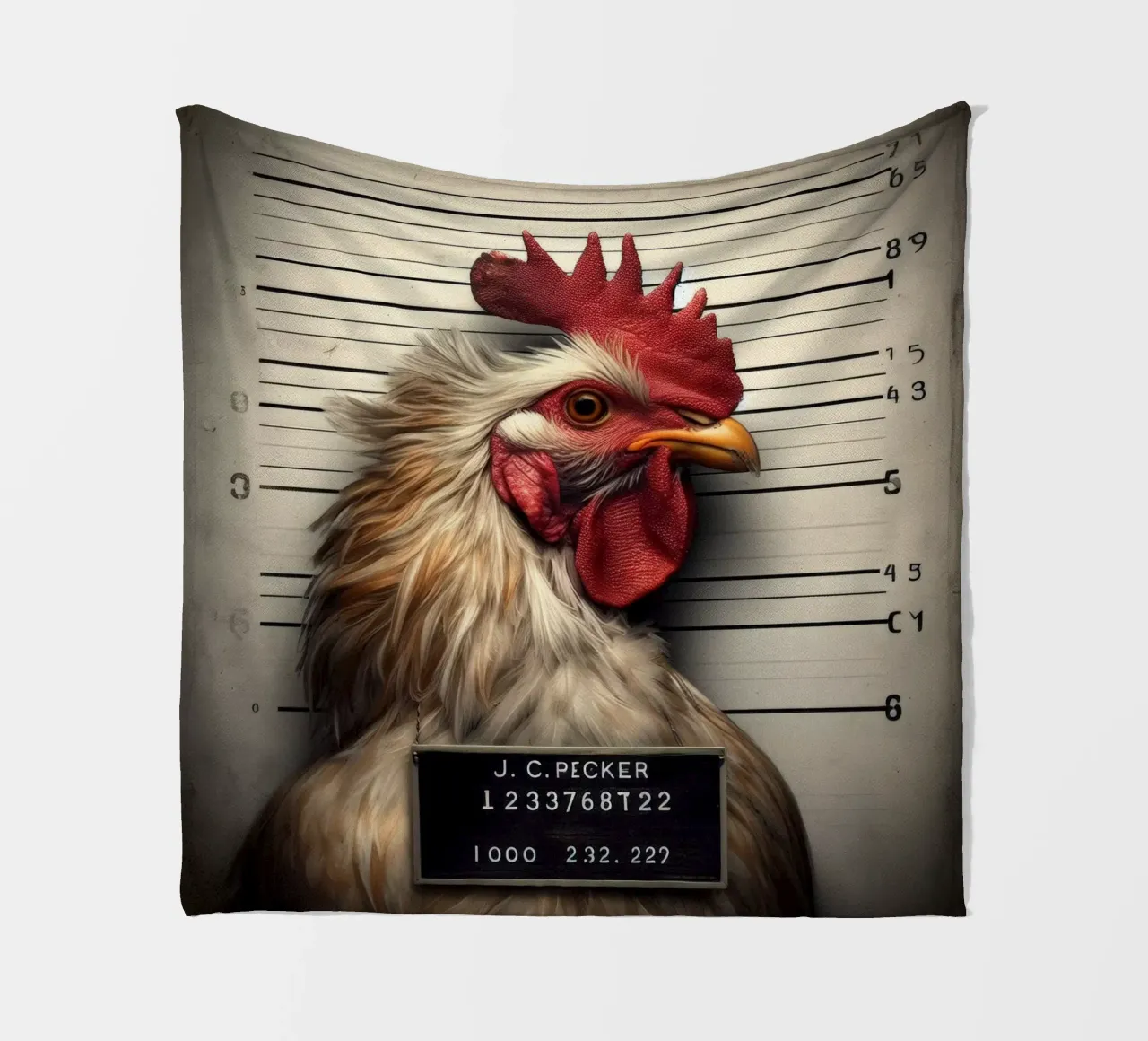 J.C.Pecker coperta in pile da Art Unleashed