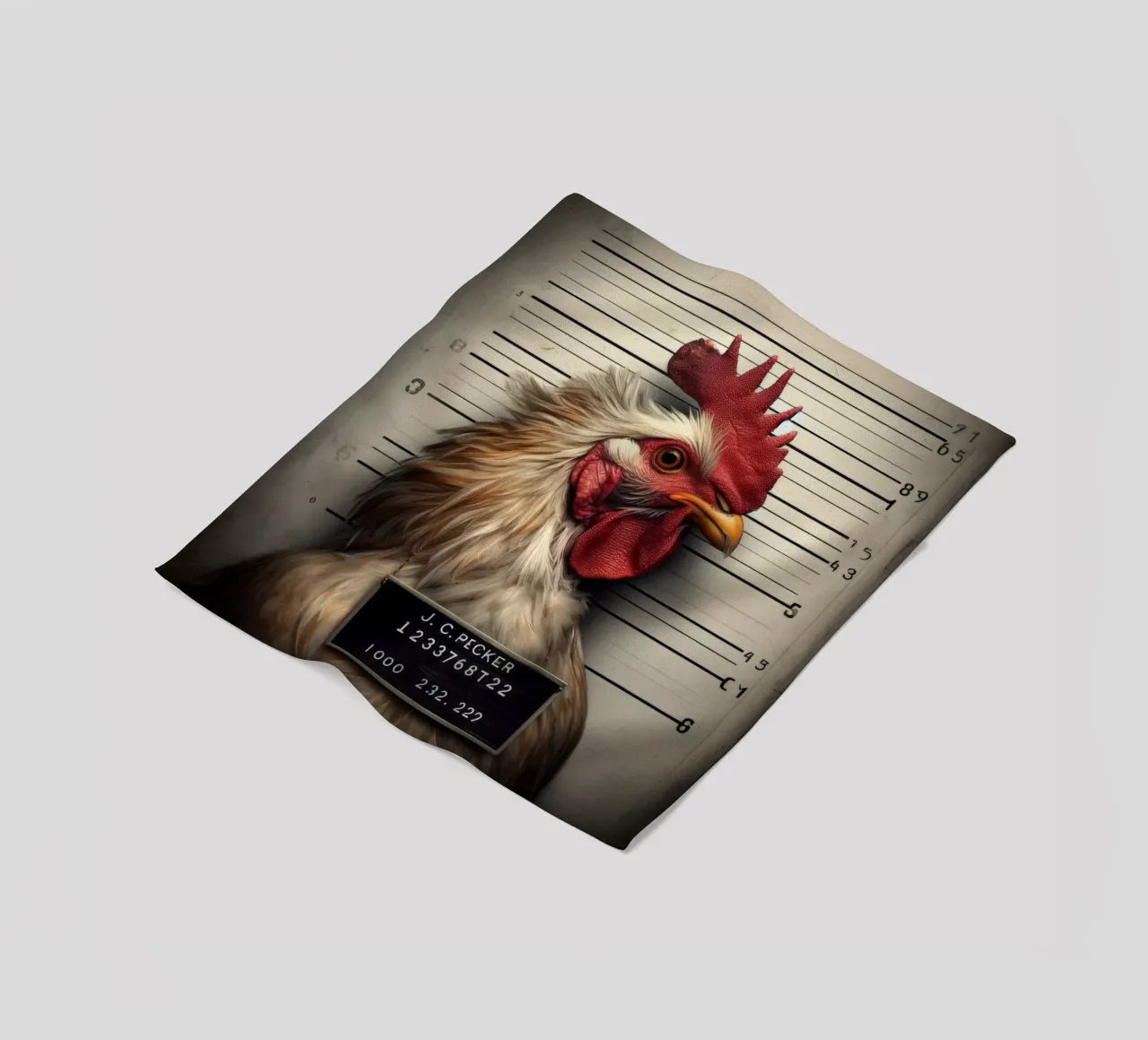 J.C.Pecker coperta in pile da Art Unleashed