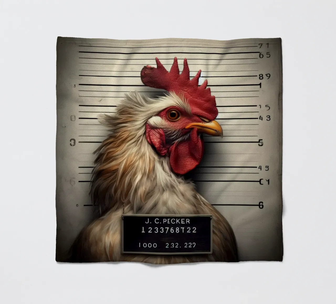 J.C.Pecker coperta in pile da Art Unleashed