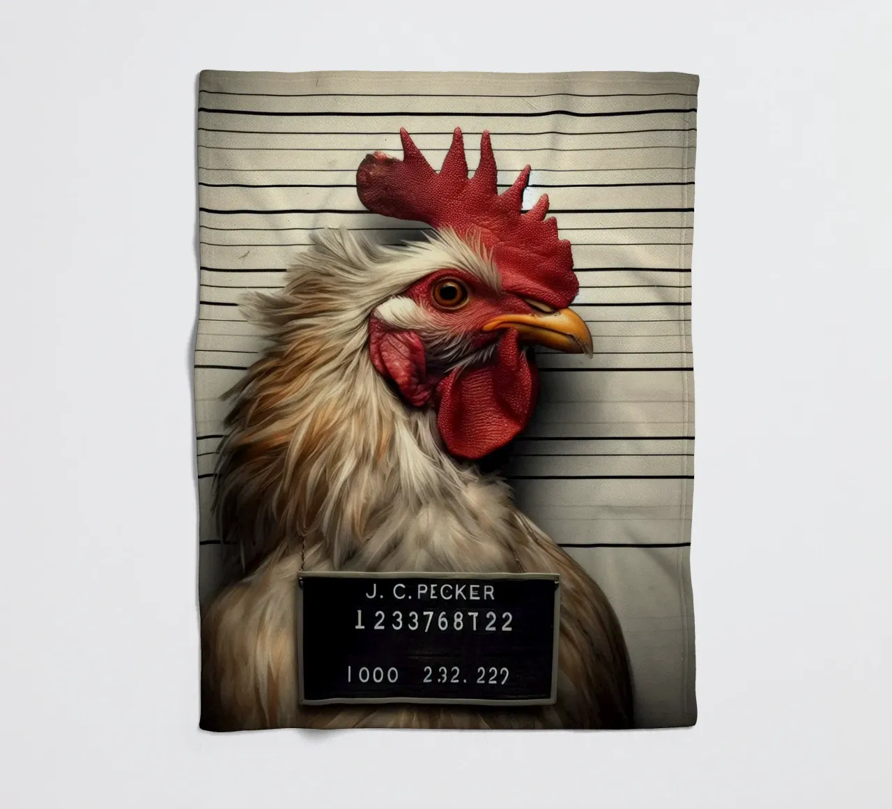 J.C.Pecker coperta in pile da Art Unleashed