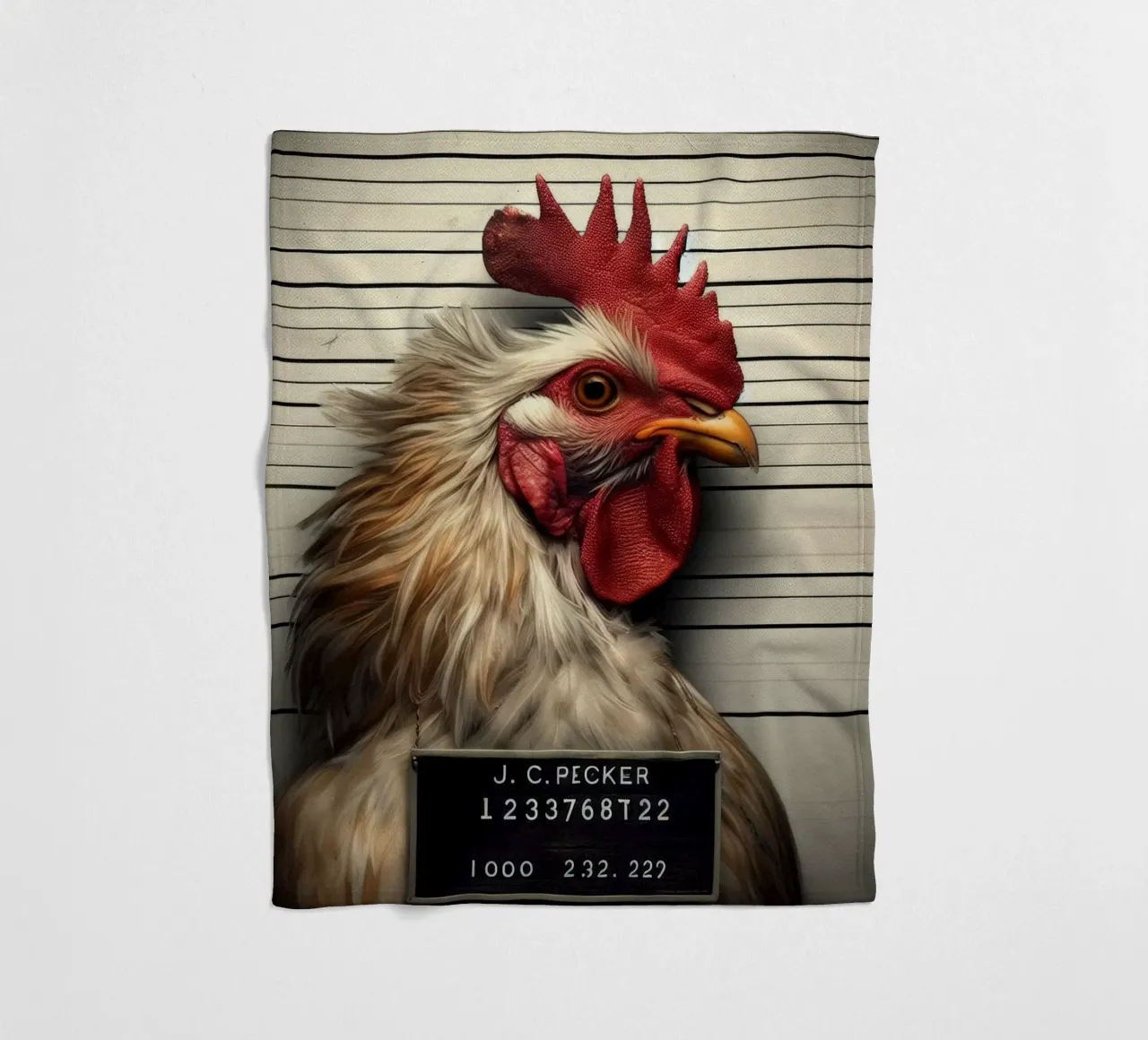 J.C.Pecker coperta in pile da Art Unleashed