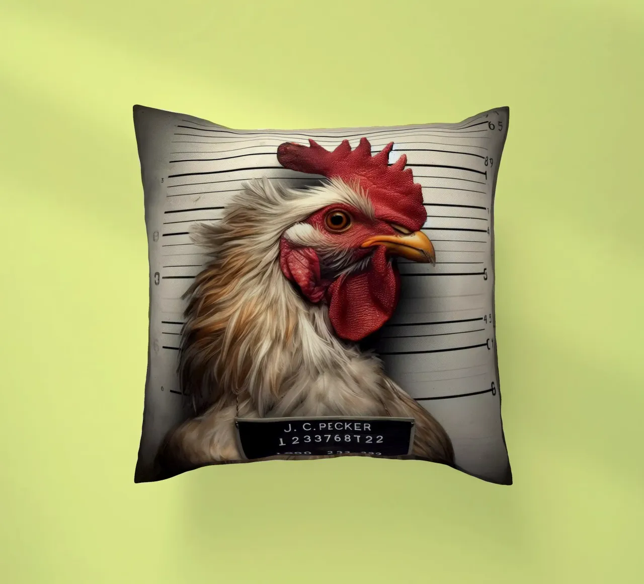 J.C.Pecker cuscino da Art Unleashed