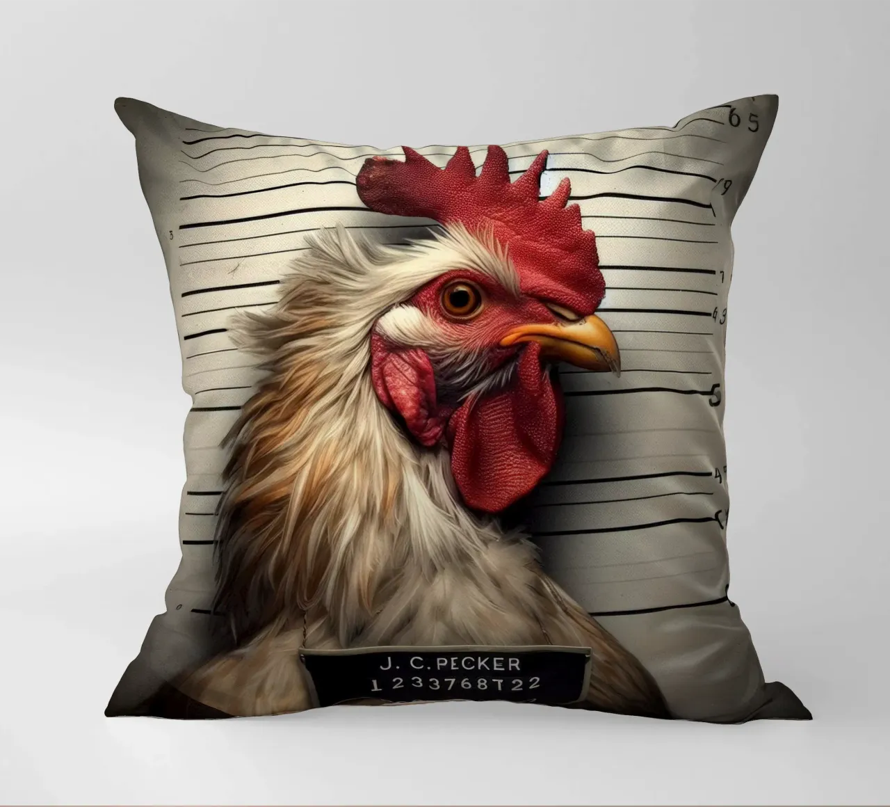 J.C.Pecker cuscino da Art Unleashed