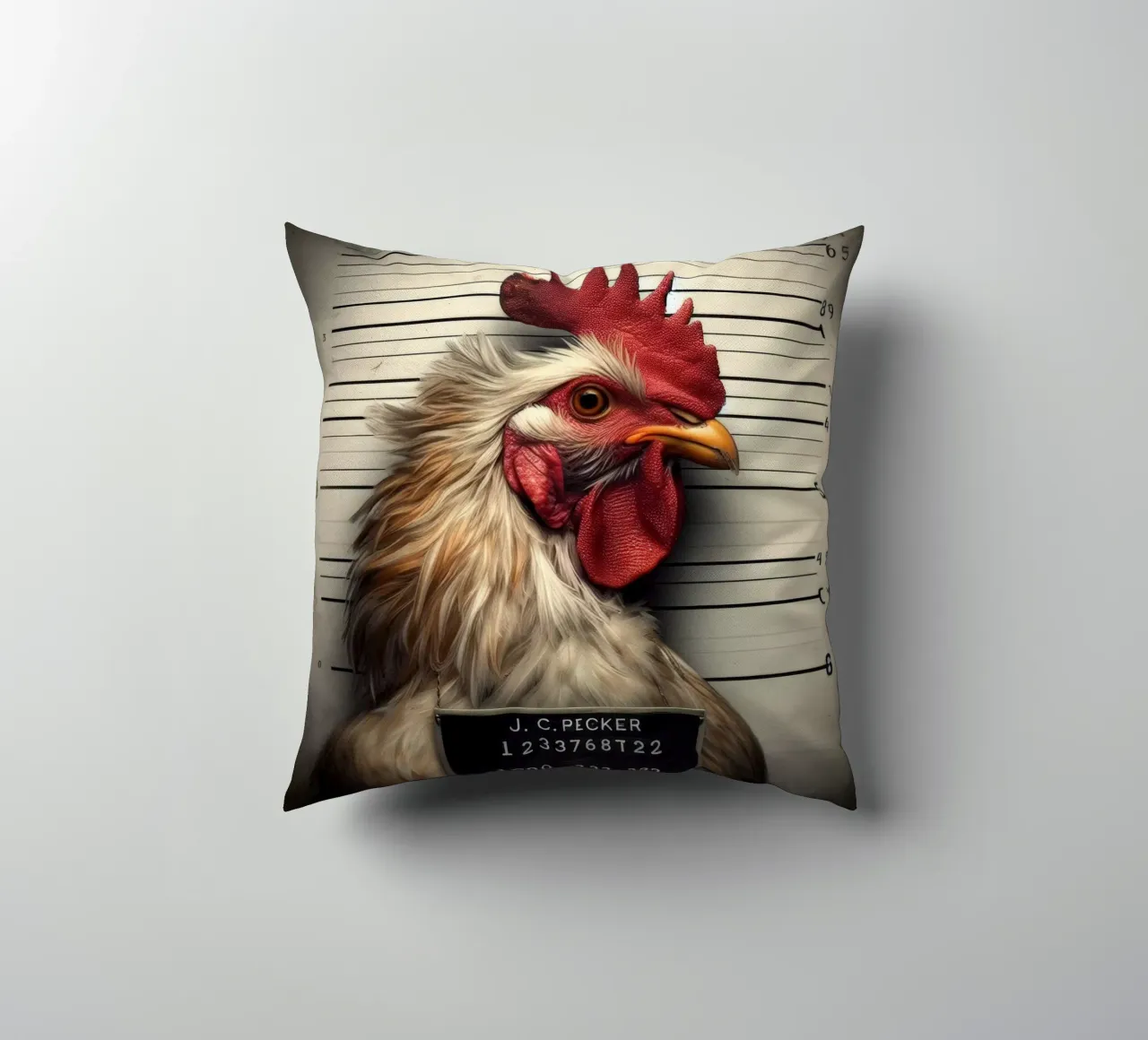 J.C.Pecker cuscino da Art Unleashed