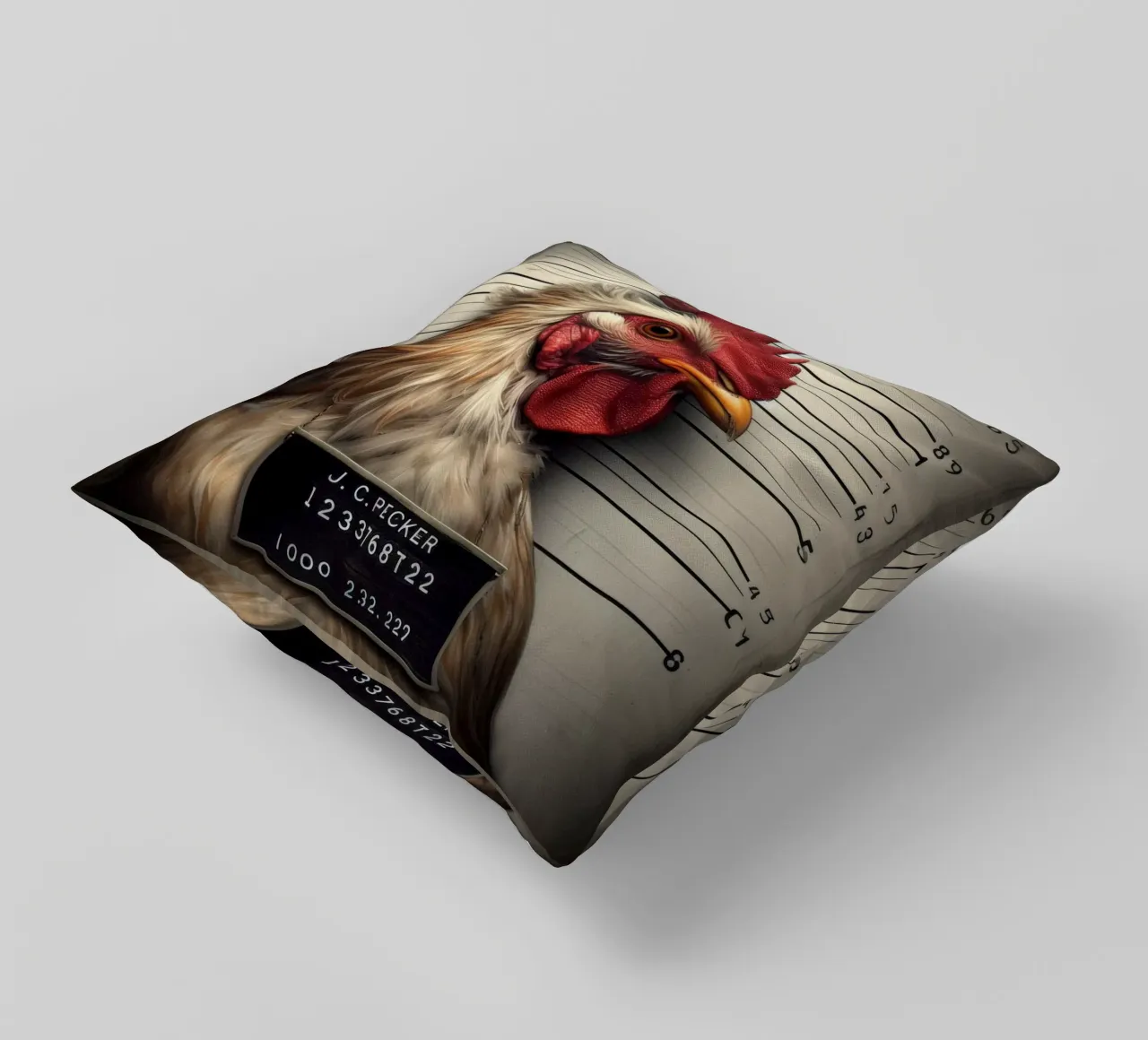 J.C.Pecker cuscino da Art Unleashed