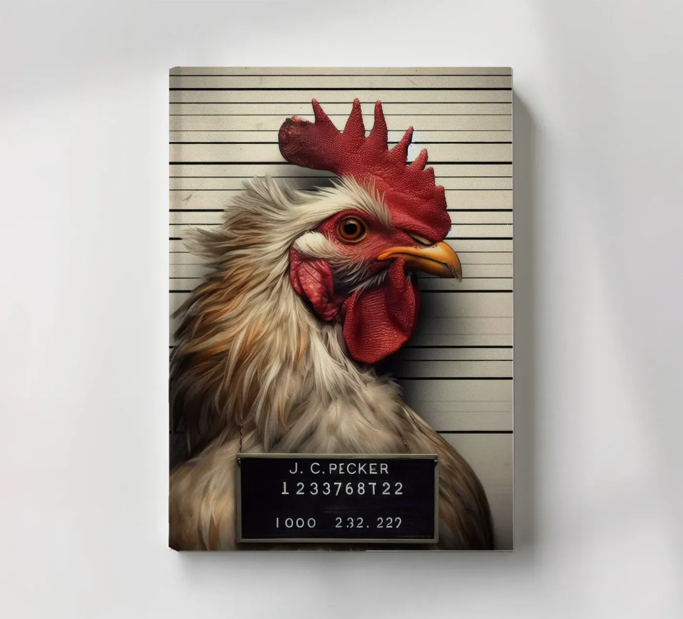 J.C.Pecker notebook by Art Unleashed