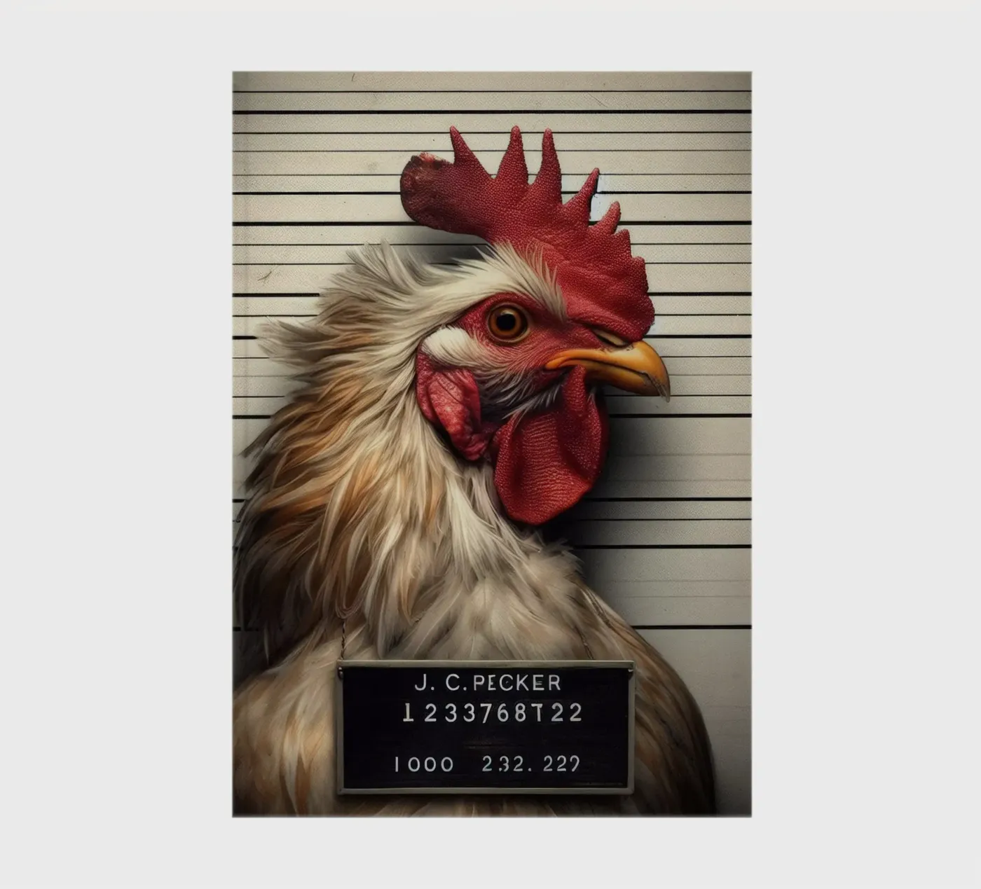 J.C.Pecker notebook by Art Unleashed