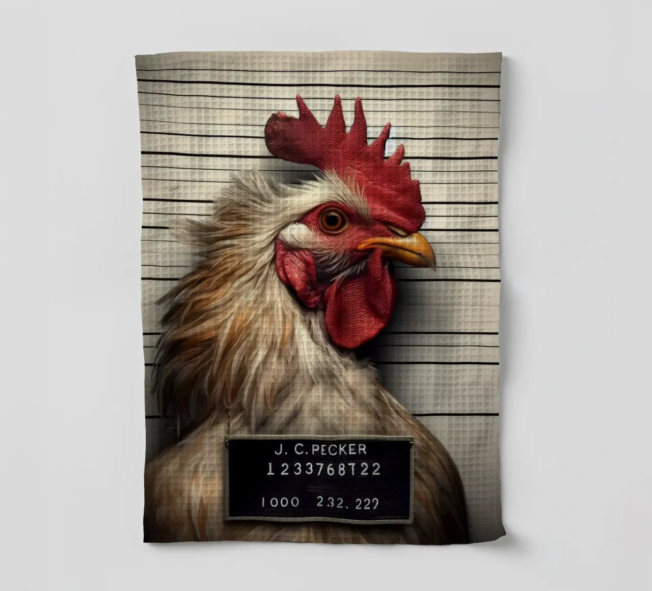 J.C.Pecker canovaccio da cucina da Art Unleashed