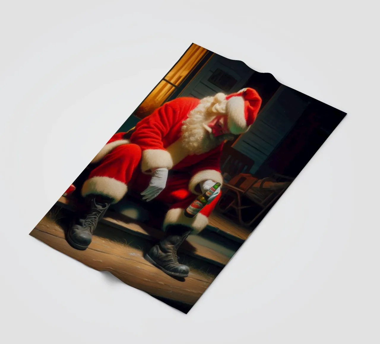Merry fleece blanket by Art Unleashed