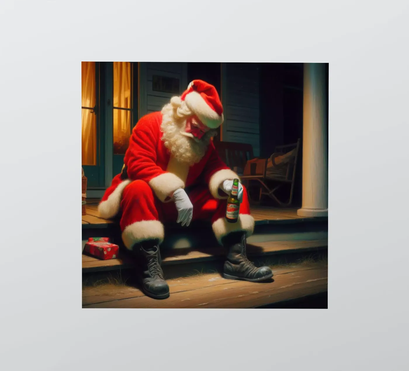 Merry sticker by Art Unleashed