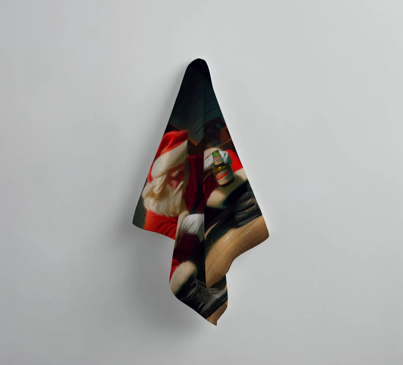 Merry badhanddoek van Art Unleashed