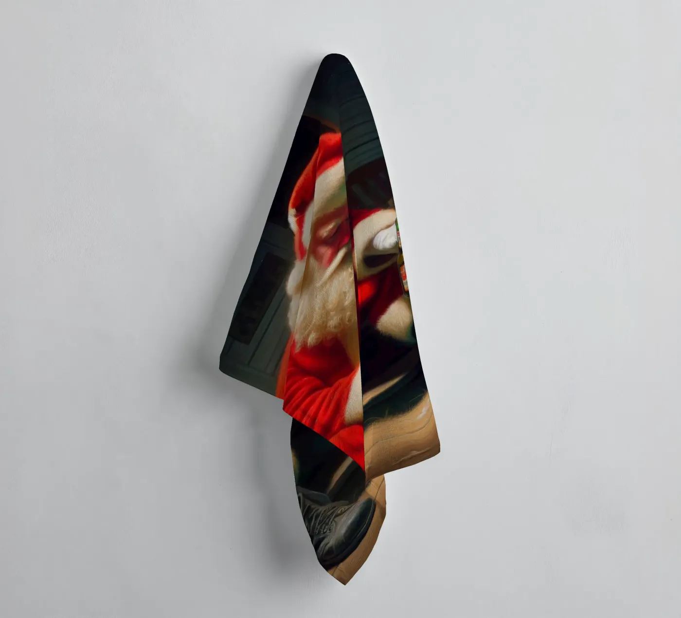 Merry badhanddoek van Art Unleashed
