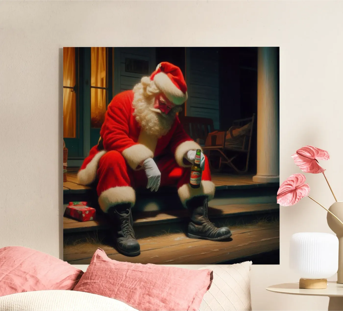 Merry Acryl-Glas von Art Unleashed