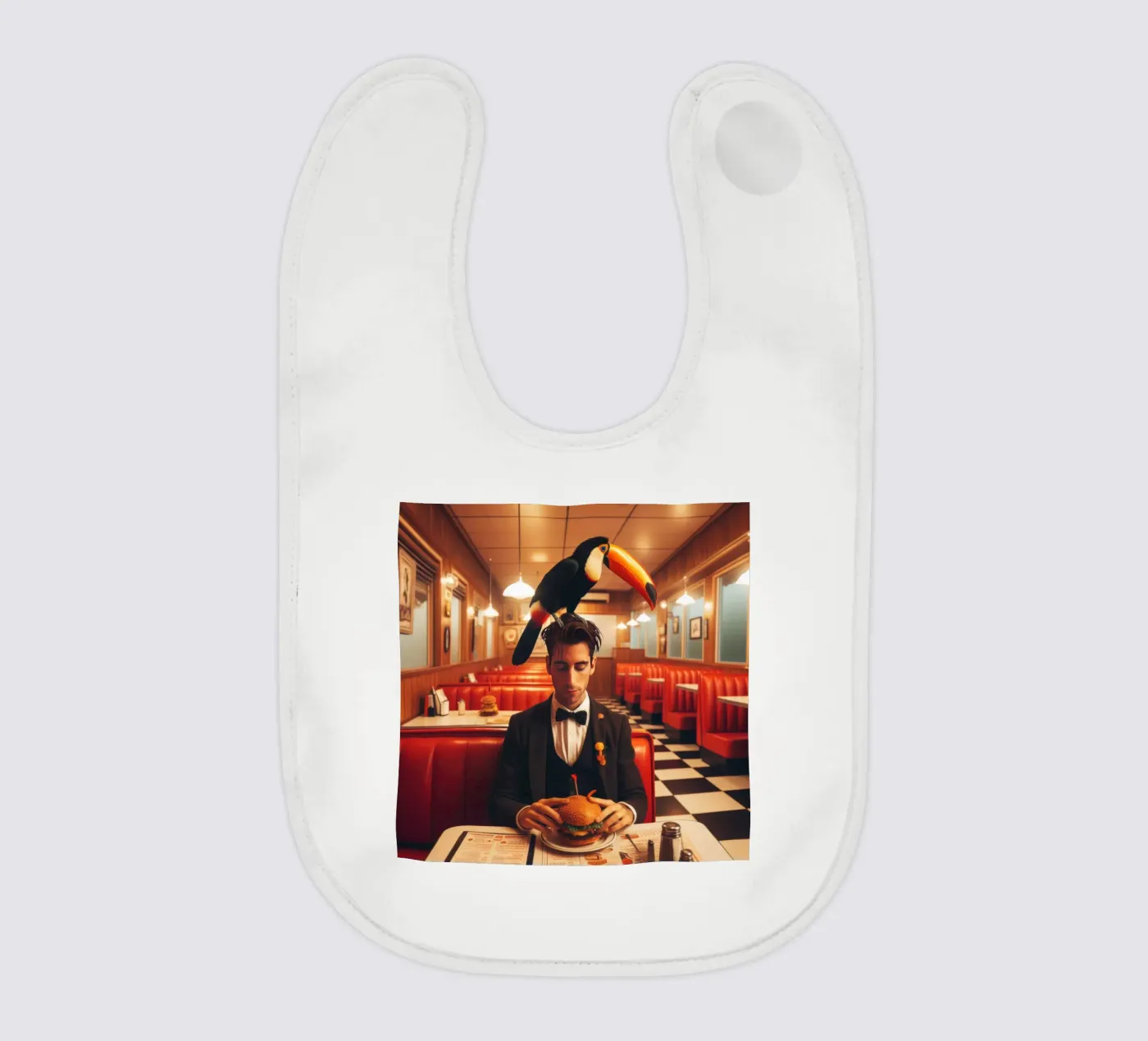 Two Can Babylätzchen von Art Unleashed