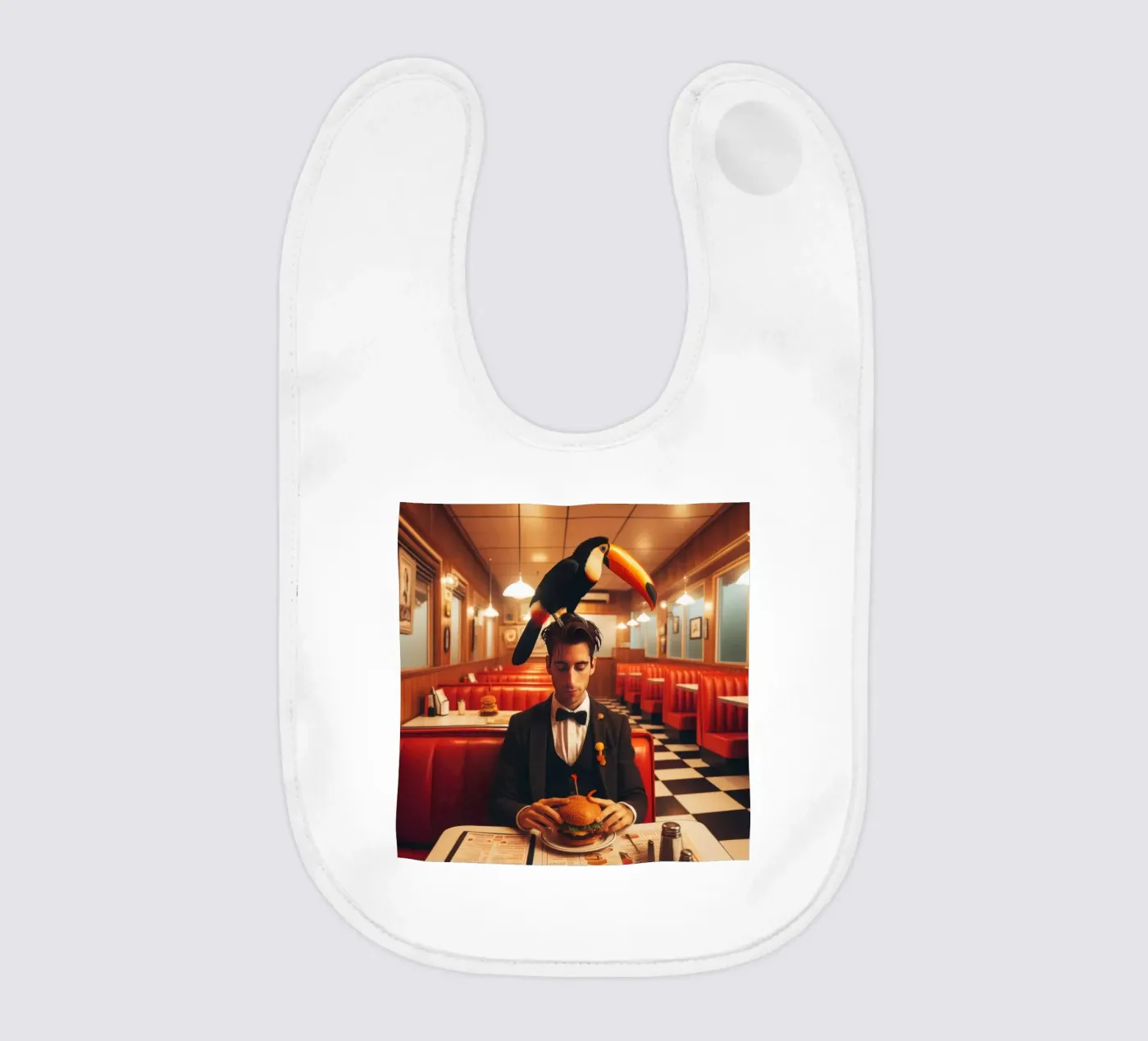 Two Can Babylätzchen von Art Unleashed