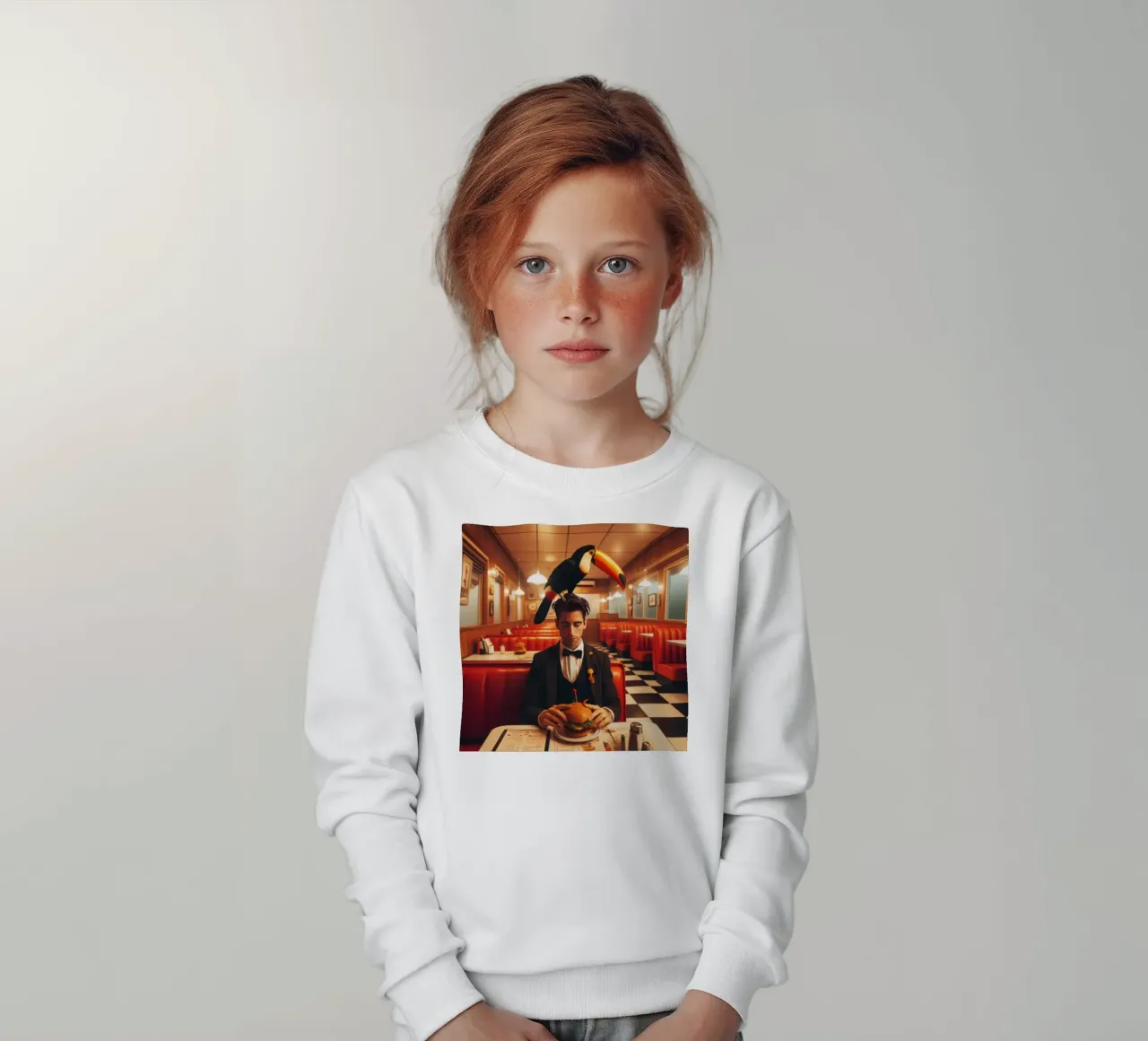 Two Can felpa bambino da Art Unleashed