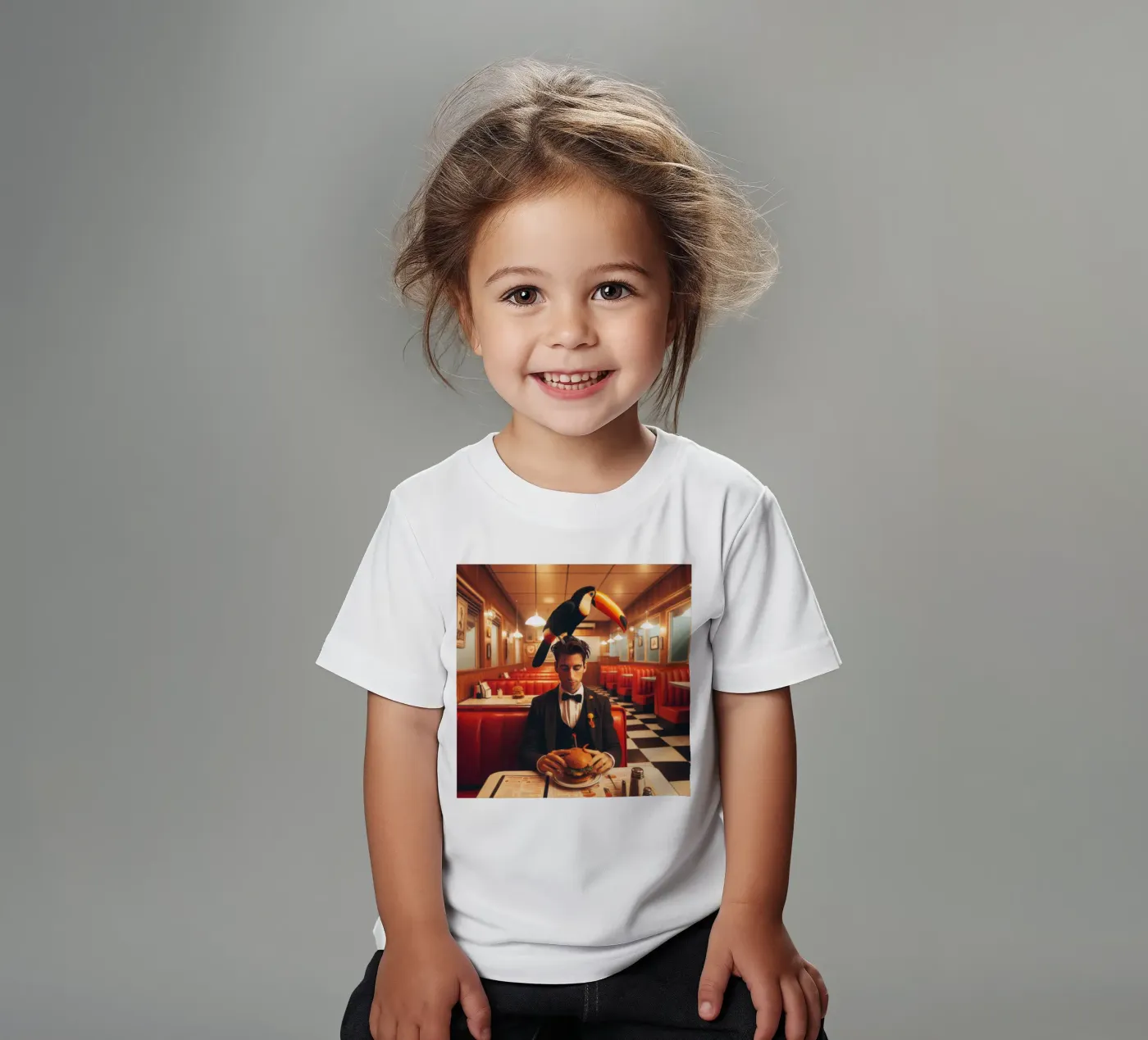 Two Can kinder t-shirt van Art Unleashed