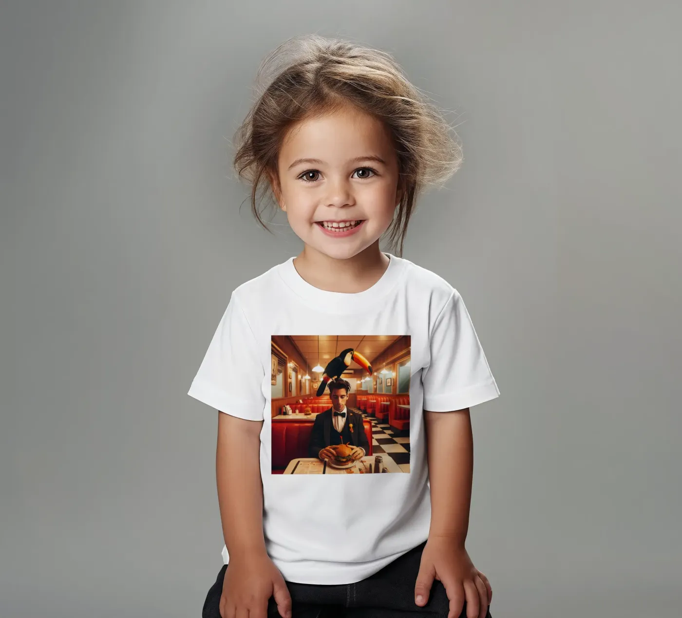 Two Can kinder t-shirt van Art Unleashed