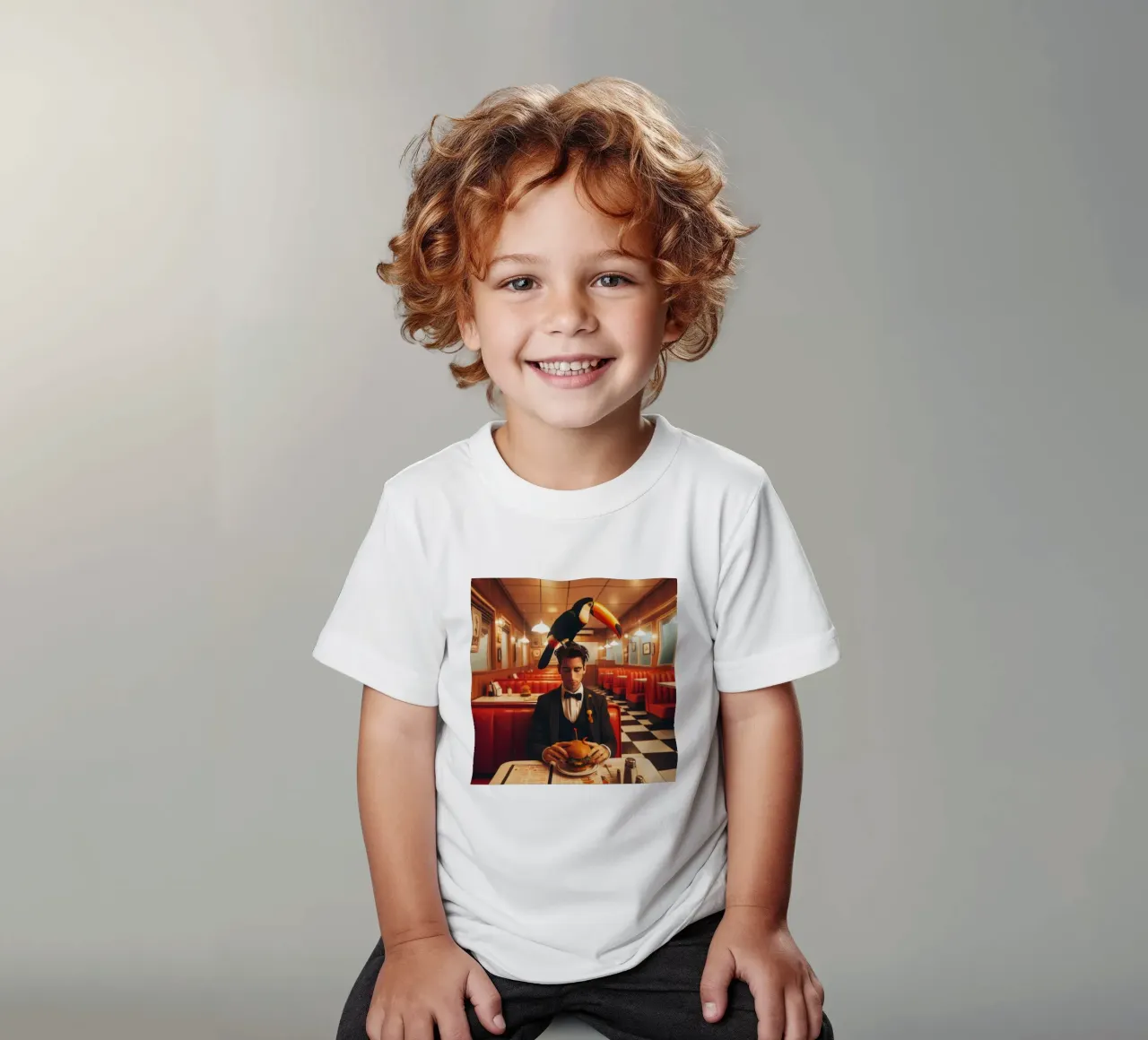 Two Can t-shirt bambini da Art Unleashed